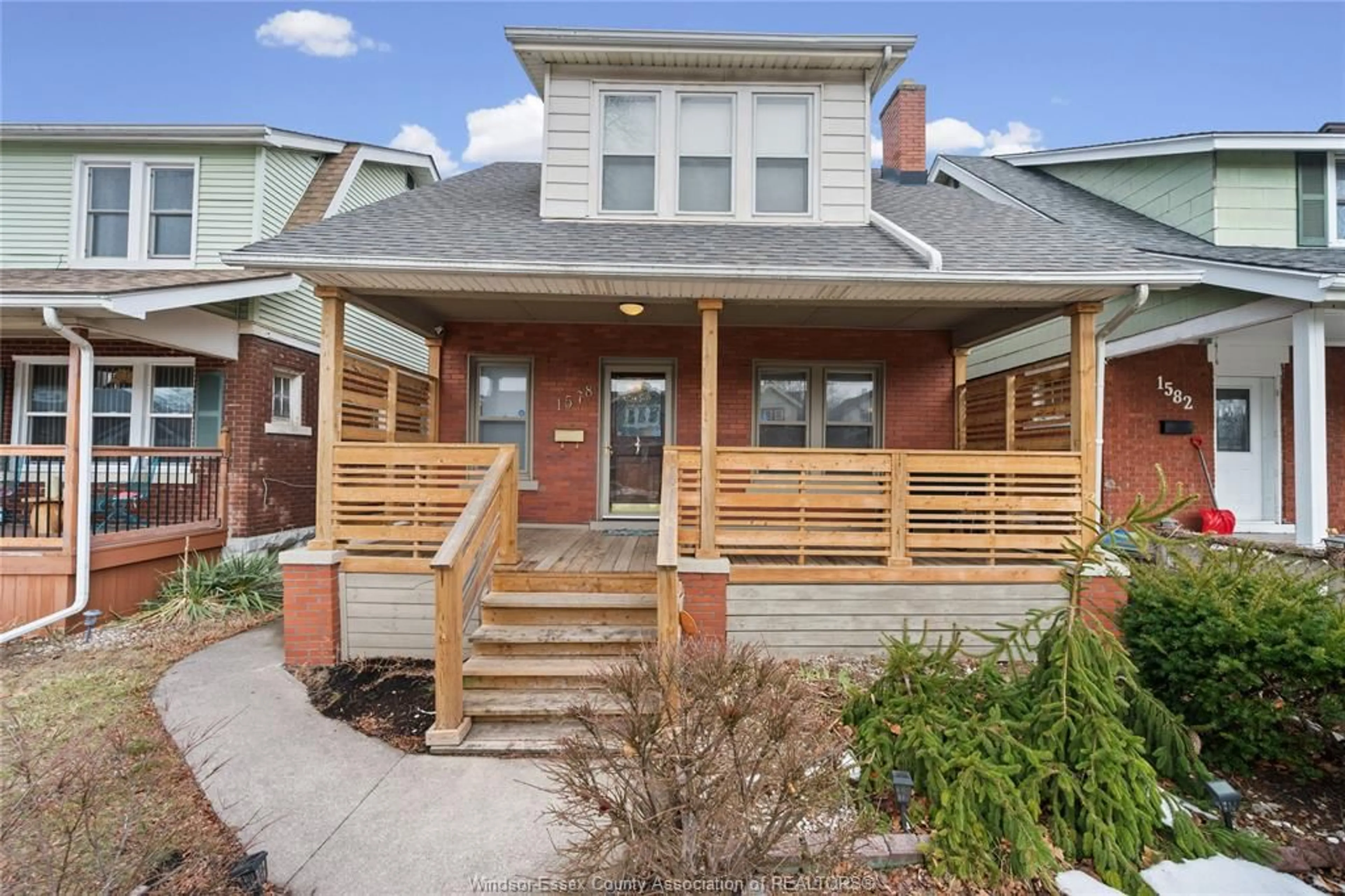 Home with brick exterior material, street for 1578 DOUGALL Ave, Windsor Ontario N8X 1S1