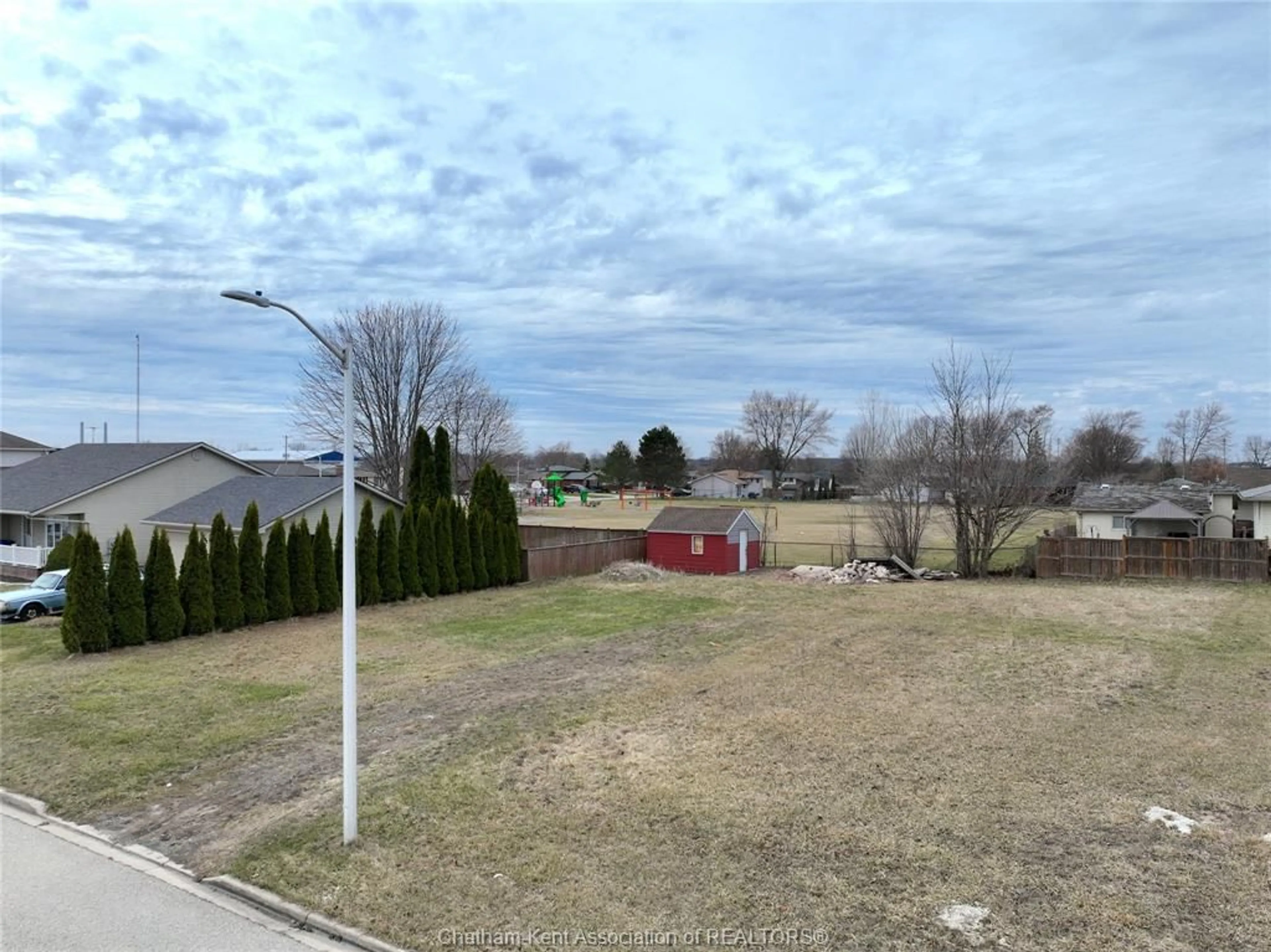 A pic from outside/outdoor area/front of a property/back of a property/a pic from drone, street for 1583 COUNCILLORS St, Moore Township Ontario N0N 1H0