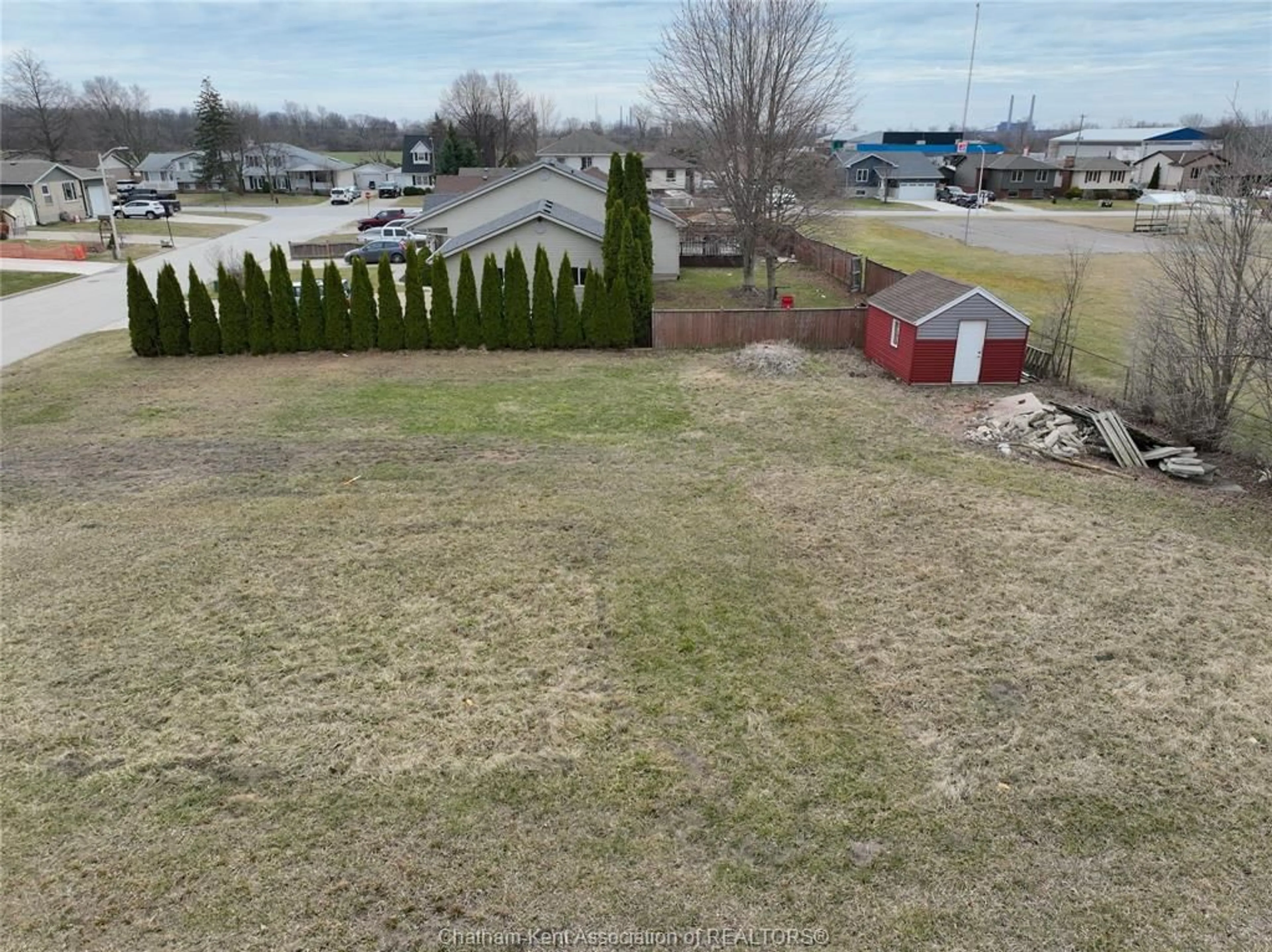 A pic from outside/outdoor area/front of a property/back of a property/a pic from drone, unknown for 1583 COUNCILLORS St, Moore Township Ontario N0N 1H0