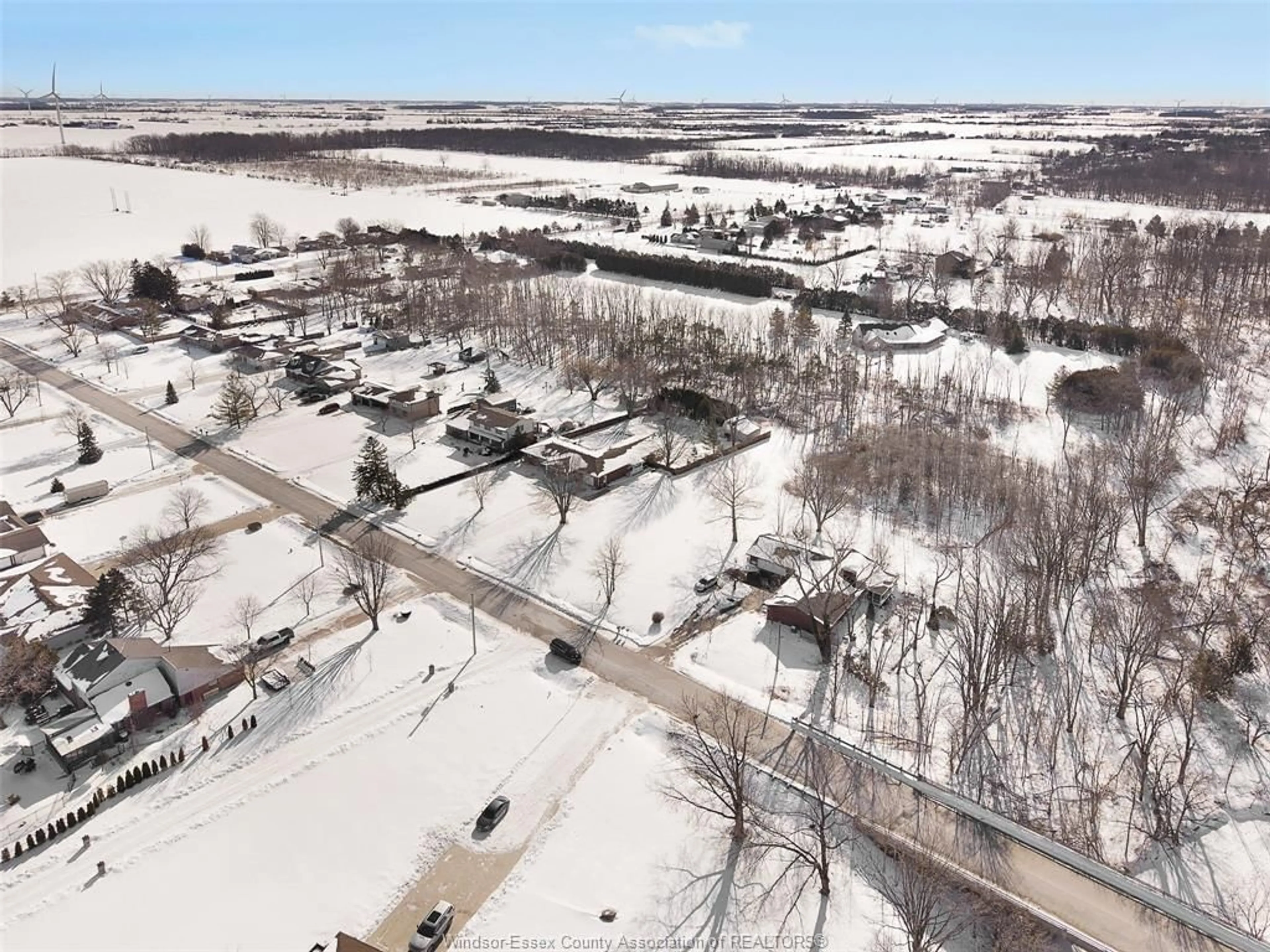 A pic from outside/outdoor area/front of a property/back of a property/a pic from drone, street for V/L BISSONNETTE Lane, Lakeshore Ontario N0R 1V0