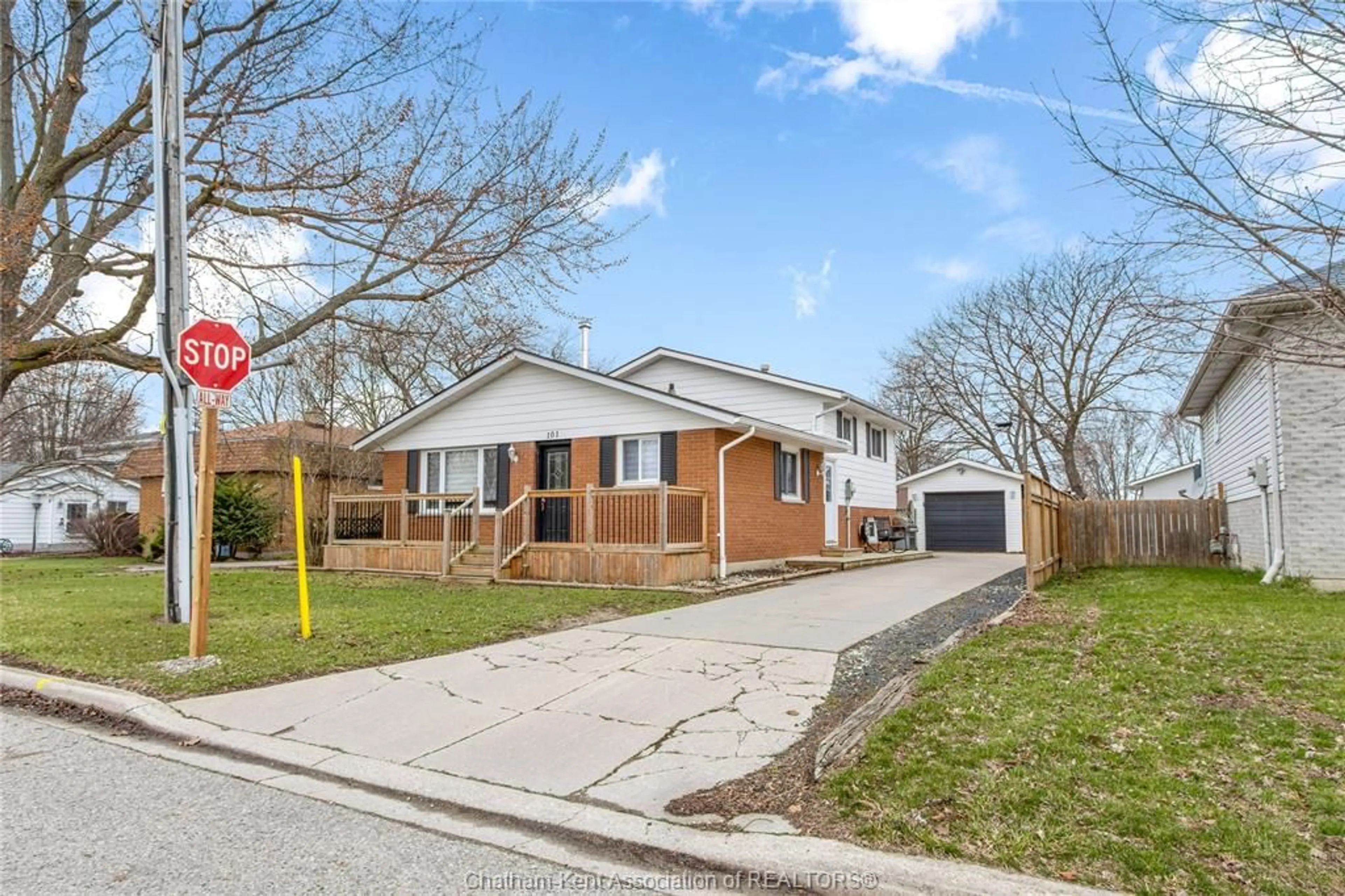 Home with brick exterior material, street for 101 ANGER St, Blenheim Ontario N0P 1A0