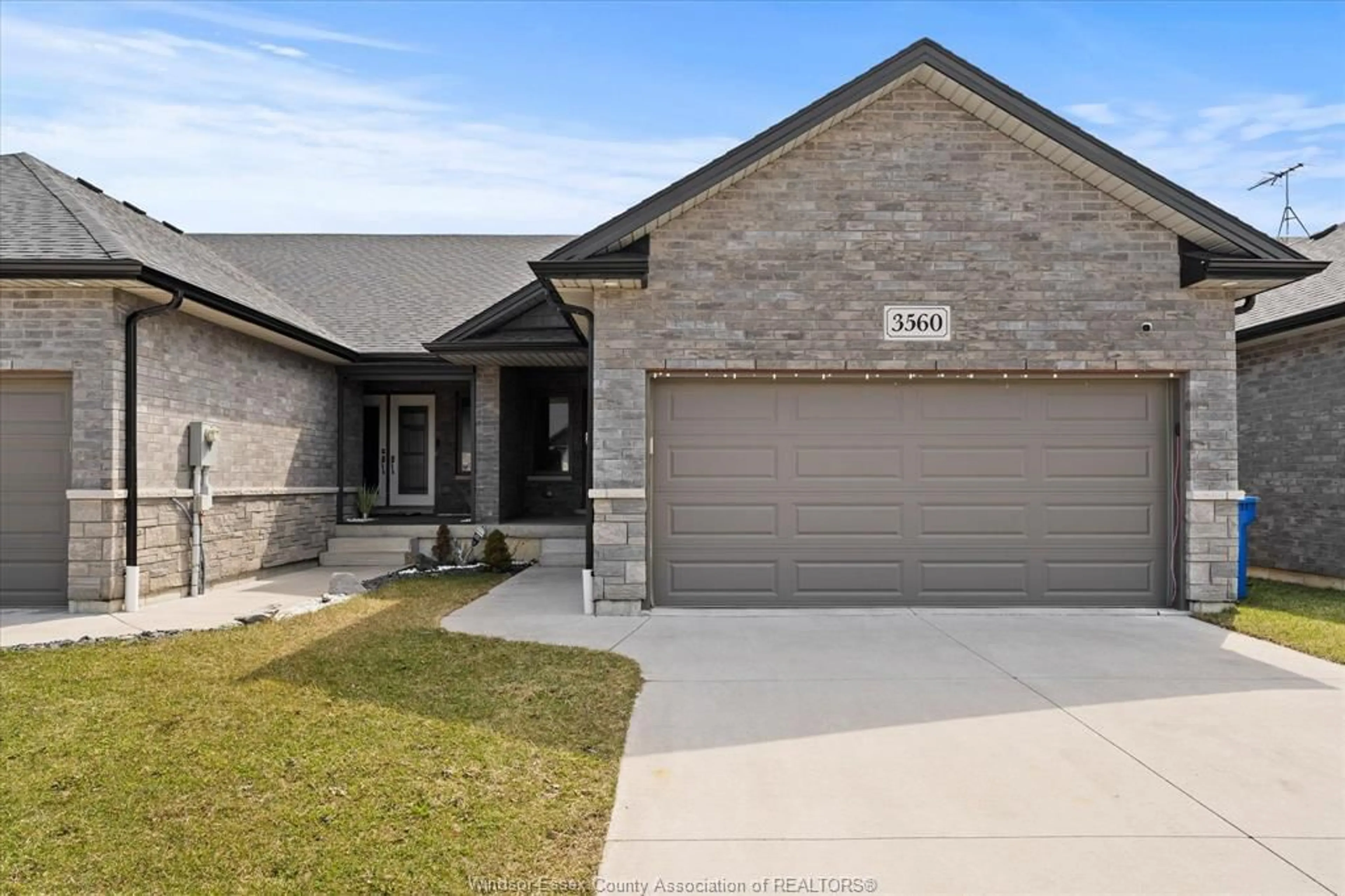 Home with brick exterior material, street for 3560 HALLEE Cres, Windsor Ontario N8W 0B3