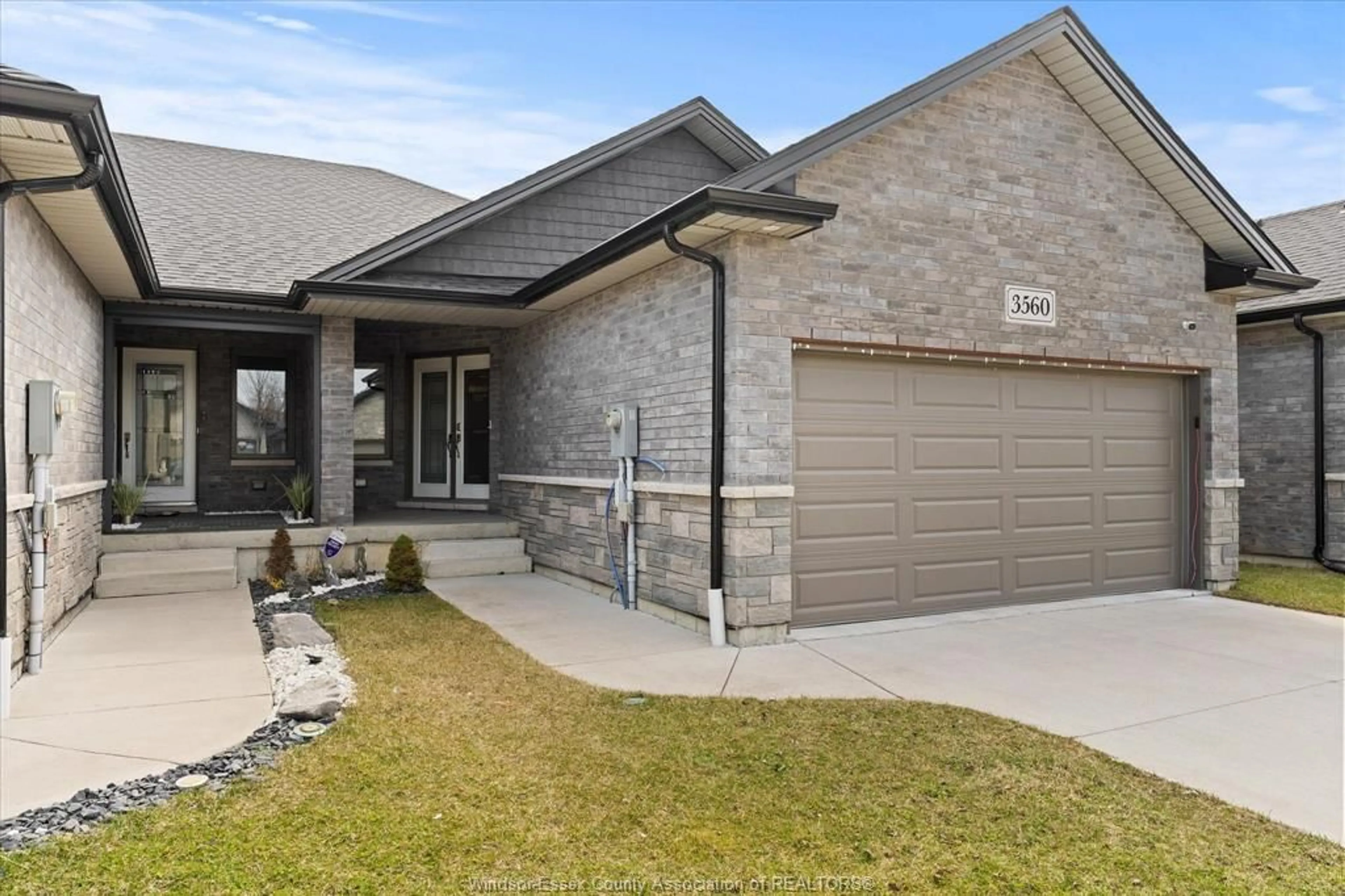 Home with brick exterior material, street for 3560 HALLEE Cres, Windsor Ontario N8W 0B3