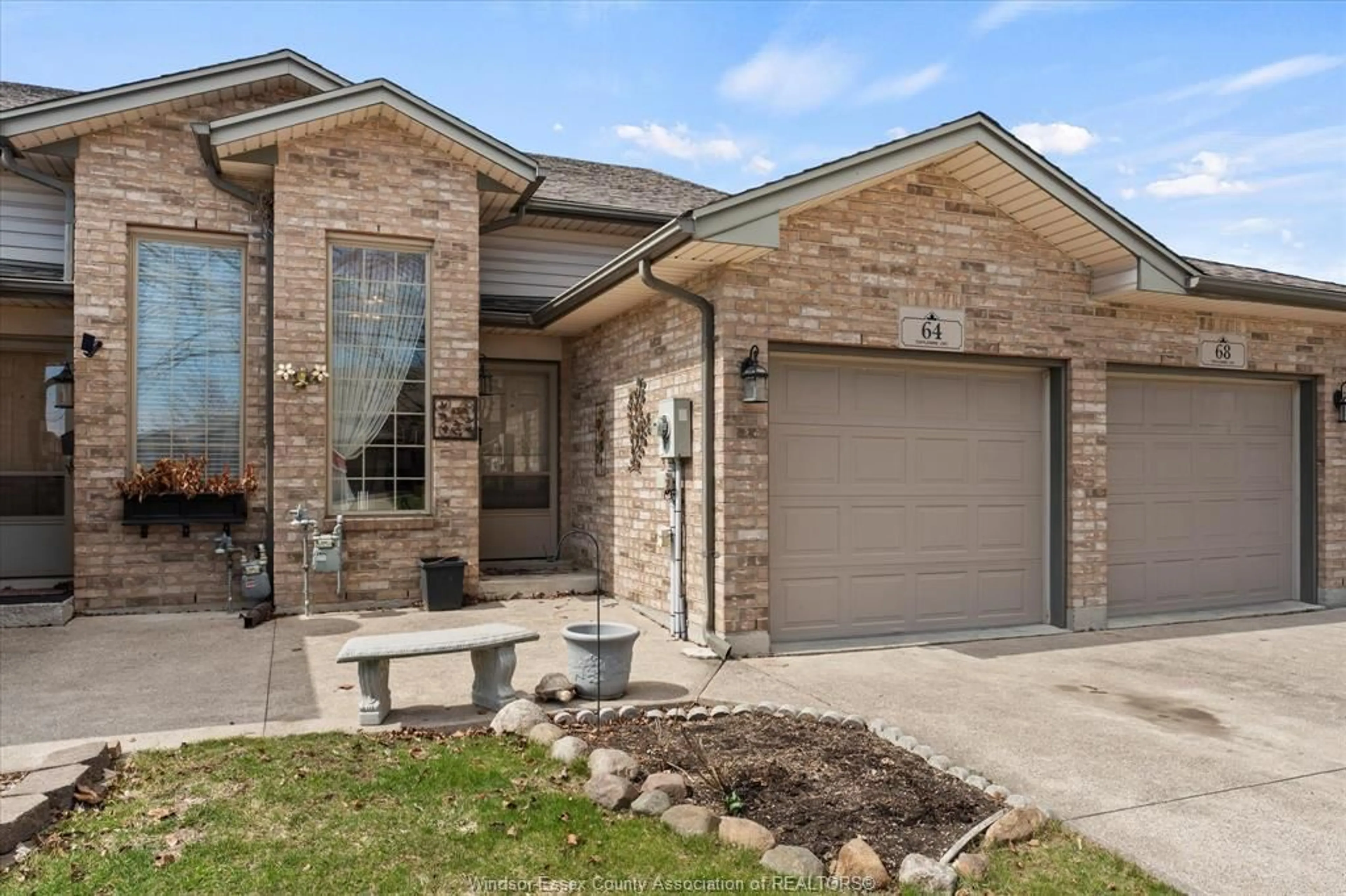 Home with brick exterior material, street for 64 TOFFLEMIRE Crt, Amherstburg Ontario N9V 4E4