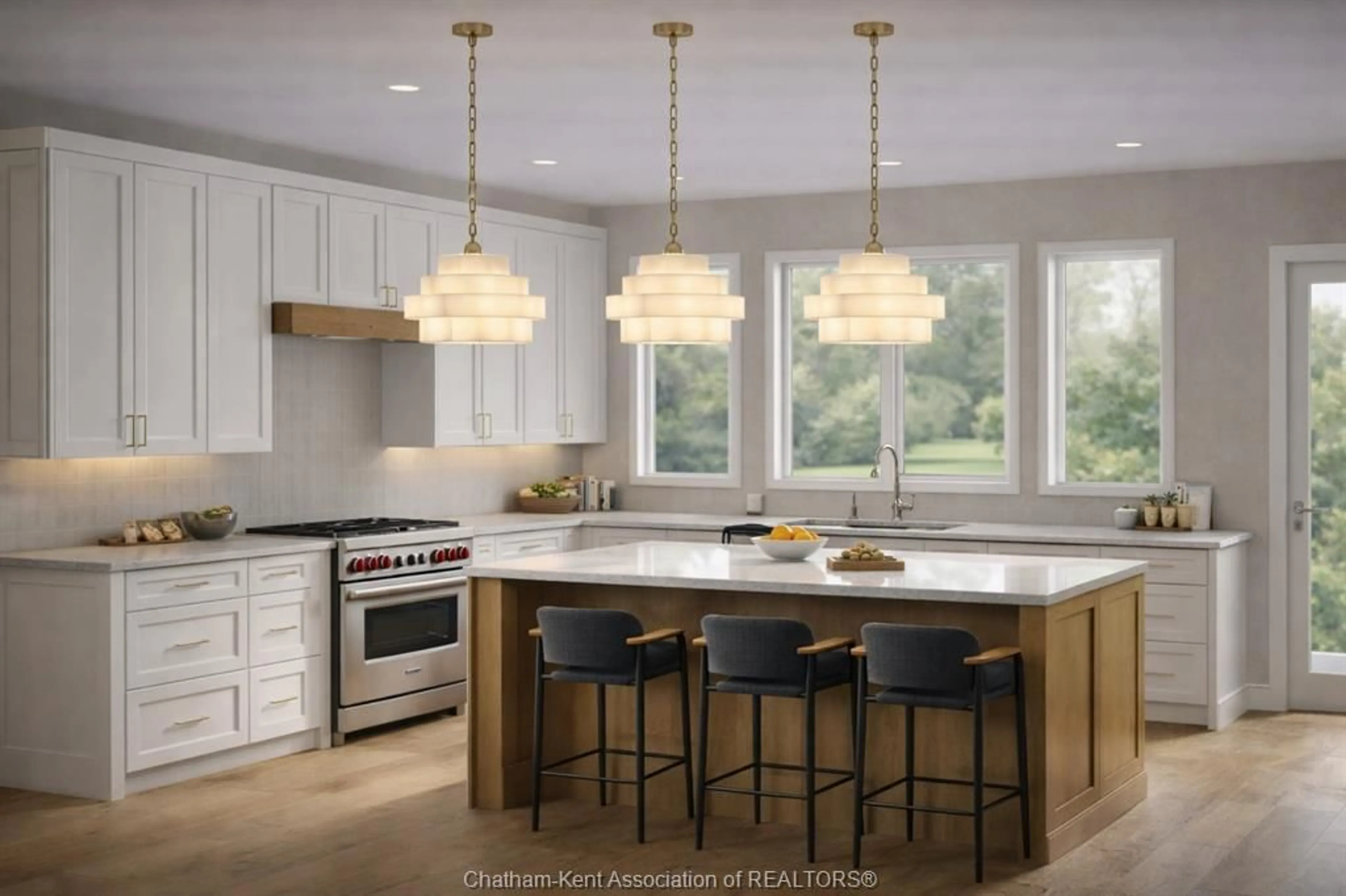 Contemporary kitchen, unknown for 143 Rosewood Cres, Chatham Ontario N7M 0V5