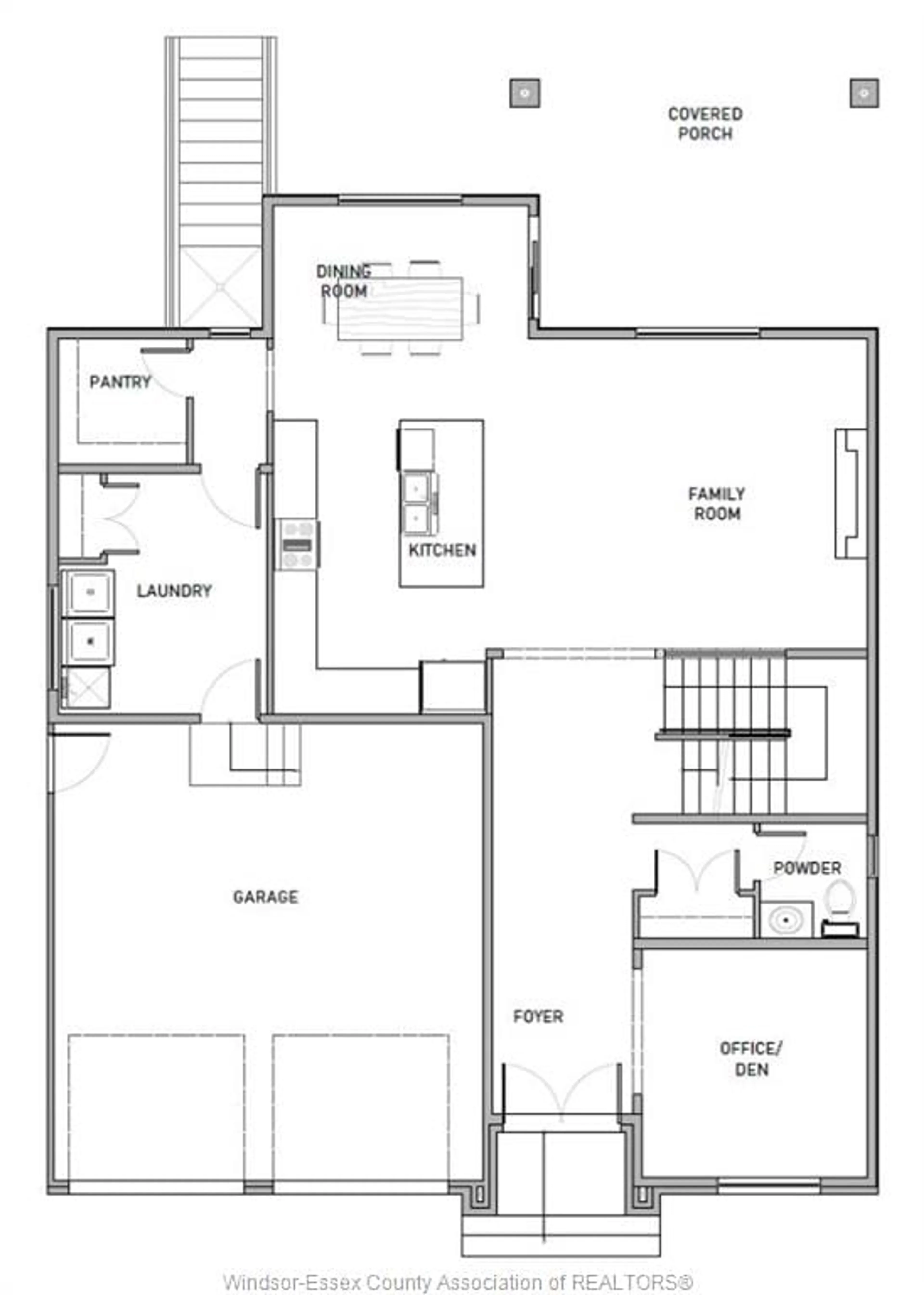 Floor plan for LOT 5 SUMMIT, Lakeshore Ontario N0R 1A7