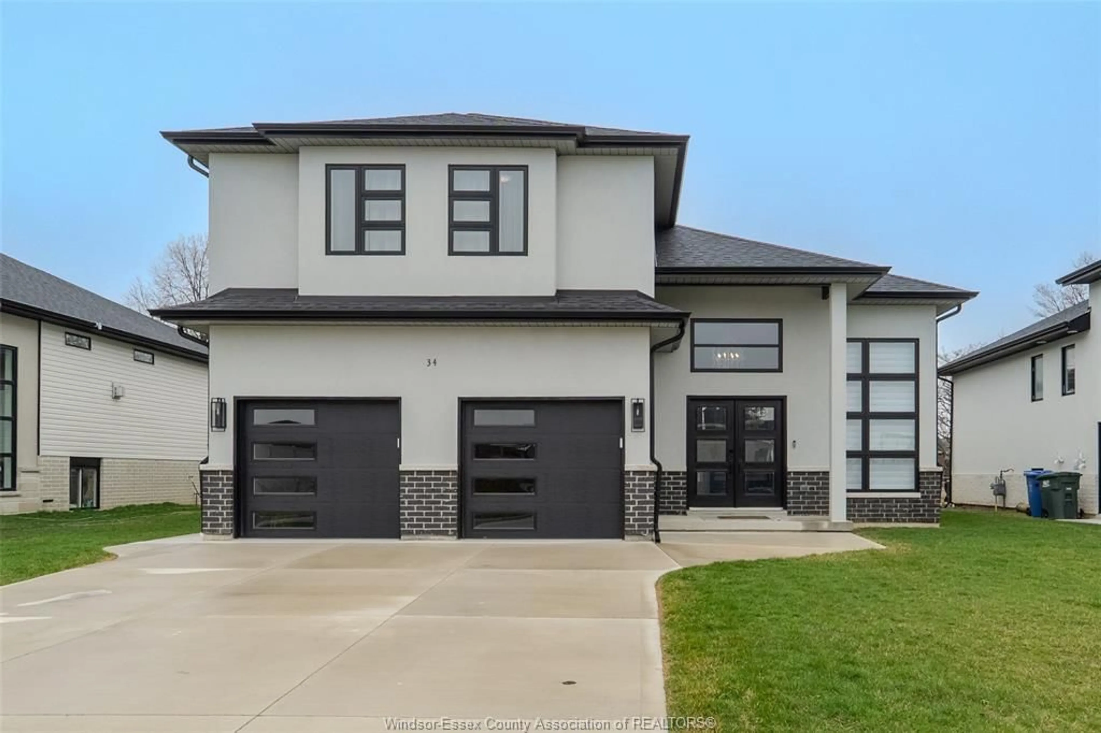 Home with brick exterior material, street for 34 Noble Crt, Amherstburg Ontario N9V 0G8