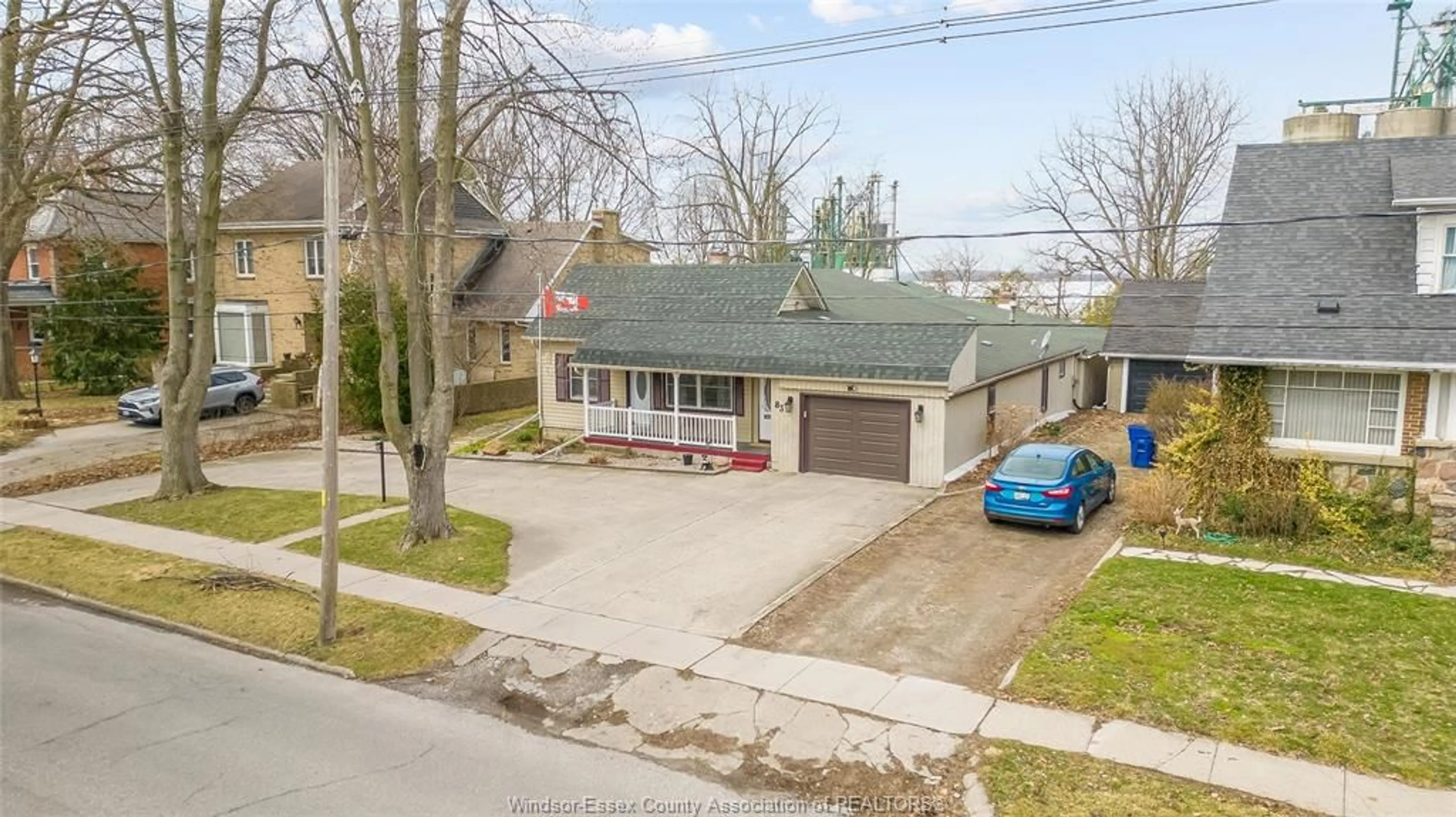 A pic from outside/outdoor area/front of a property/back of a property/a pic from drone, street for 83 MCGREGOR St, Blenheim Ontario N0P 1A0