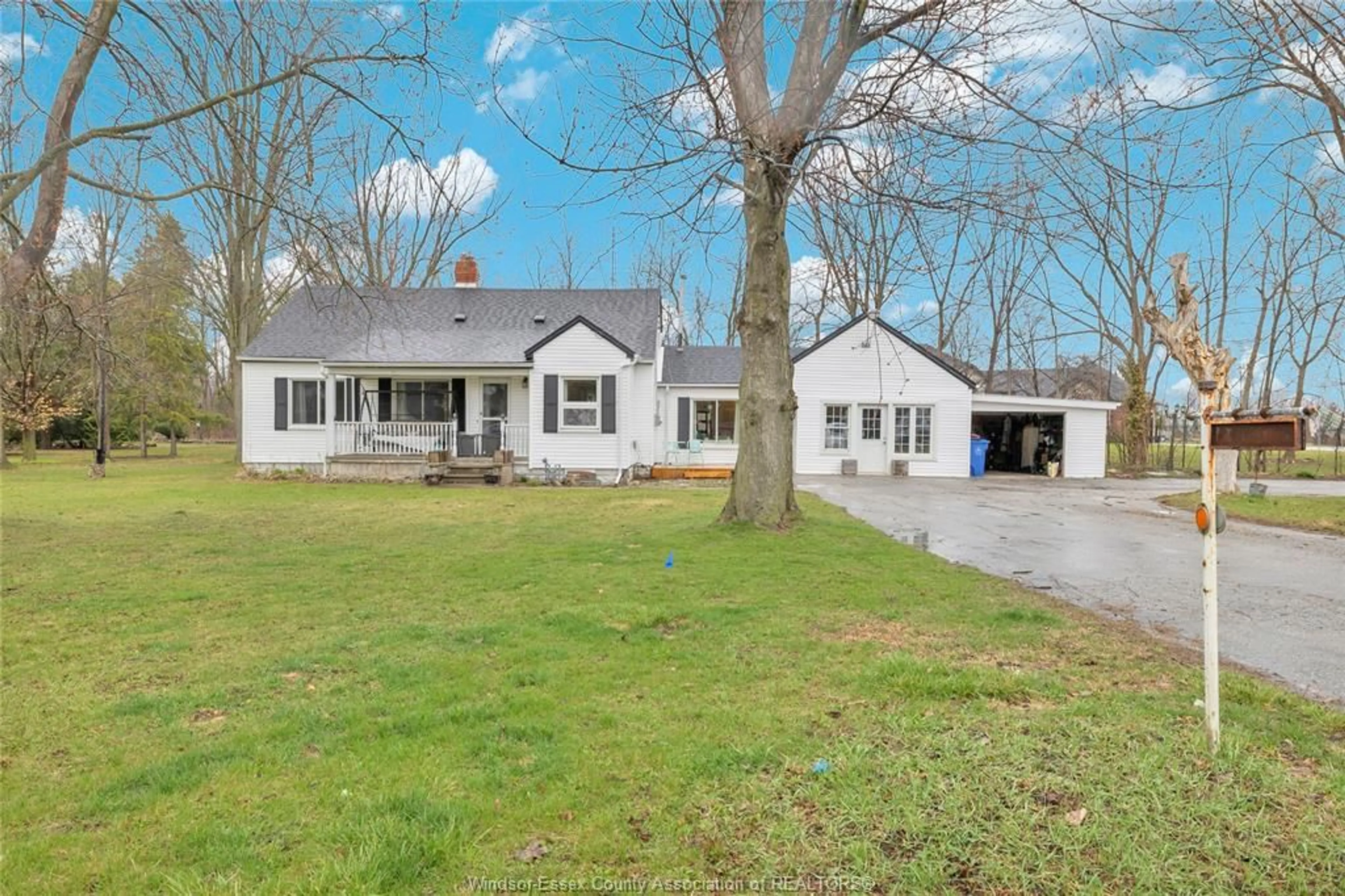 A pic from outside/outdoor area/front of a property/back of a property/a pic from drone, street for 12288 TALBOT Rd, Tecumseh Ontario N0R 1K0