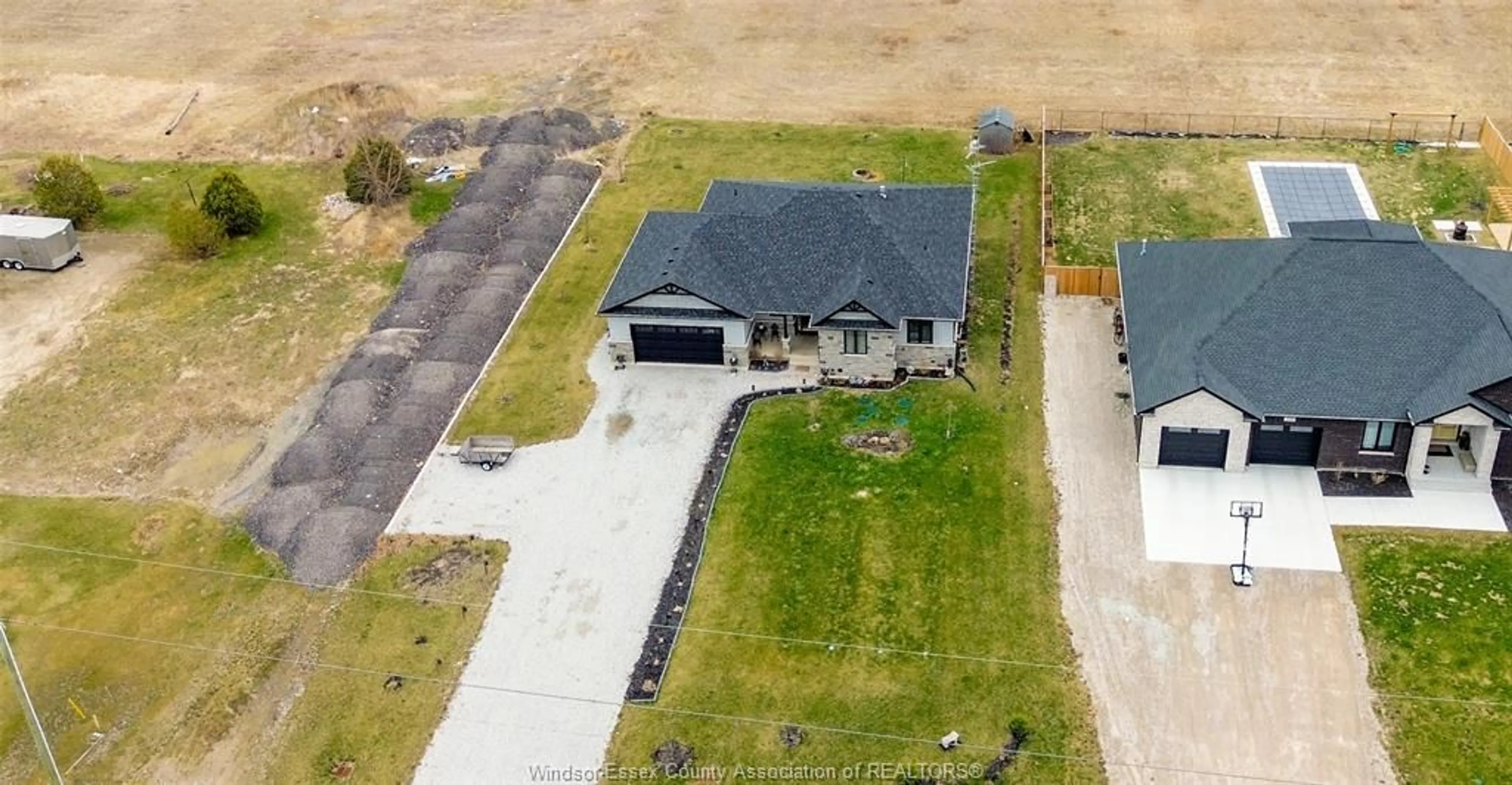 A pic from outside/outdoor area/front of a property/back of a property/a pic from drone, street for 366 EAST RUSCOM RIVER Rd, Lakeshore Ontario N0R 1S0