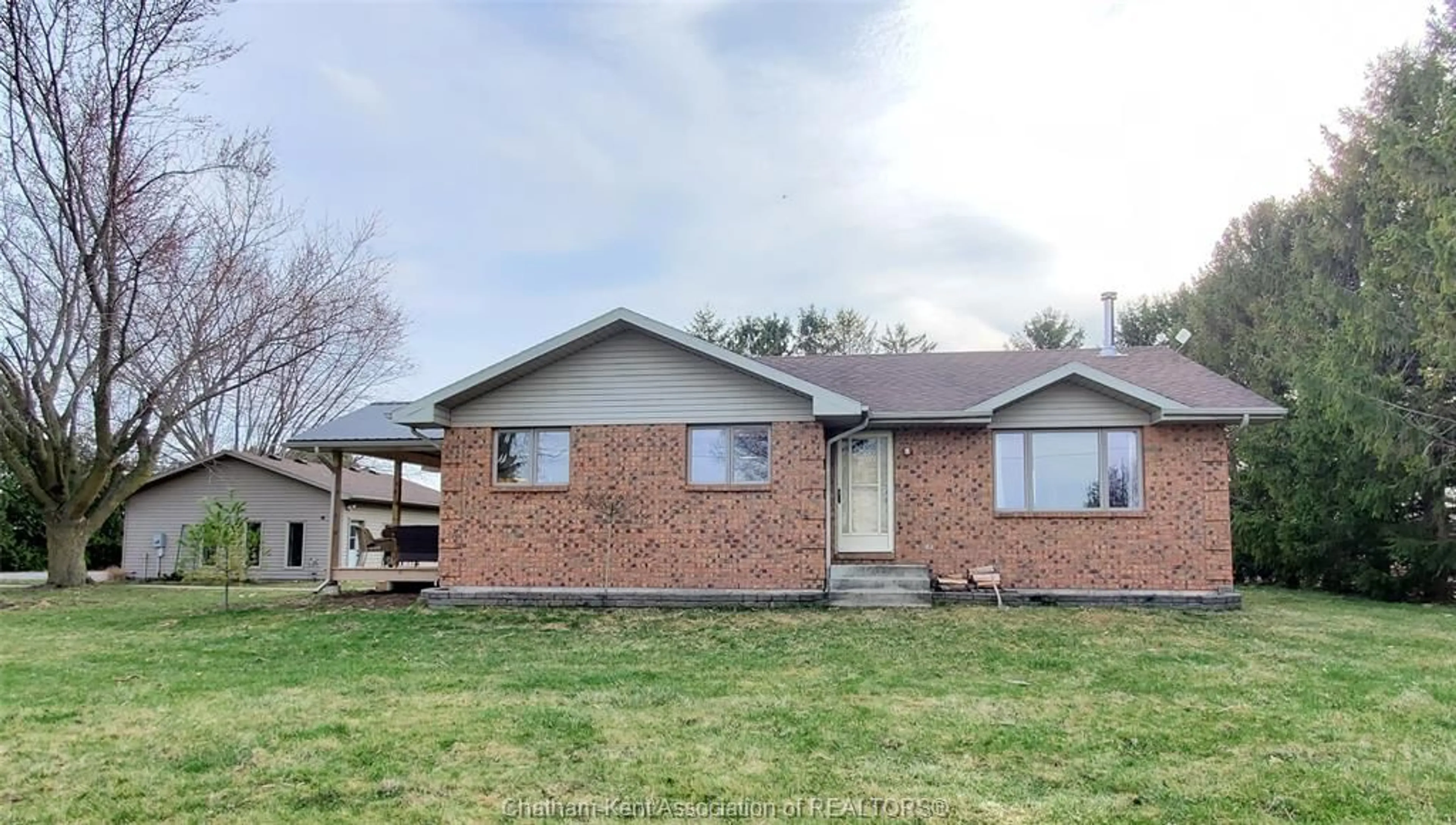 Home with brick exterior material, street for 25900 Prince Albert Rd, Dresden Ontario N0P 1M0