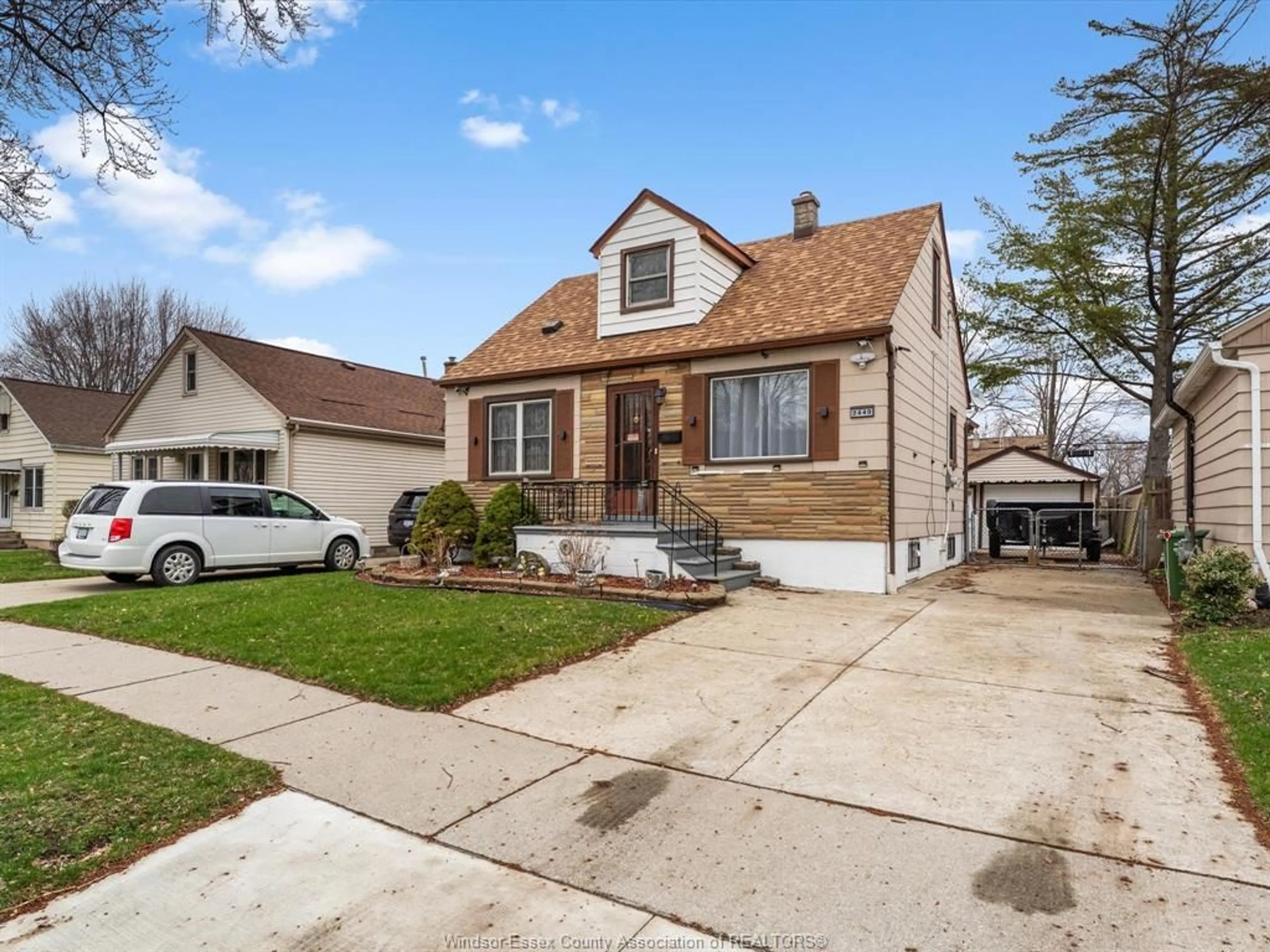 Home with brick exterior material, street for 2440 Alexis Rd, Windsor Ontario N8W 3Z5