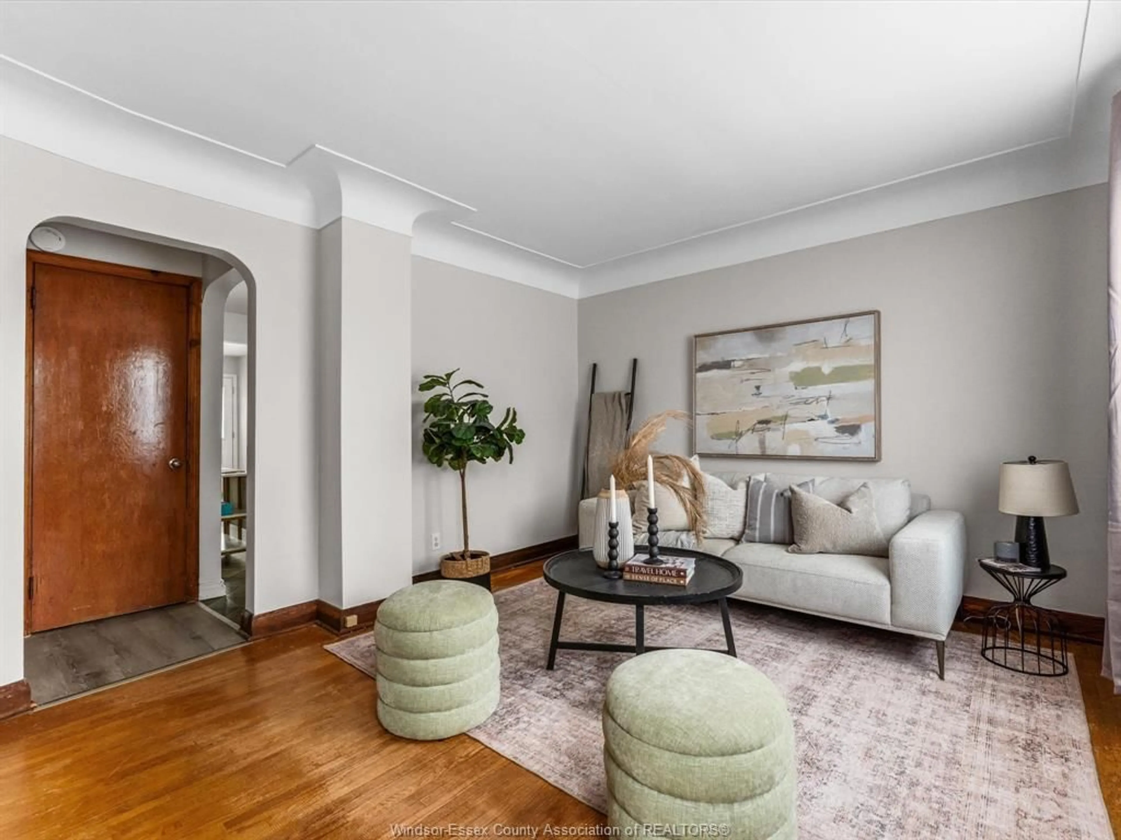 Living room with furniture, unknown for 2440 Alexis Rd, Windsor Ontario N8W 3Z5