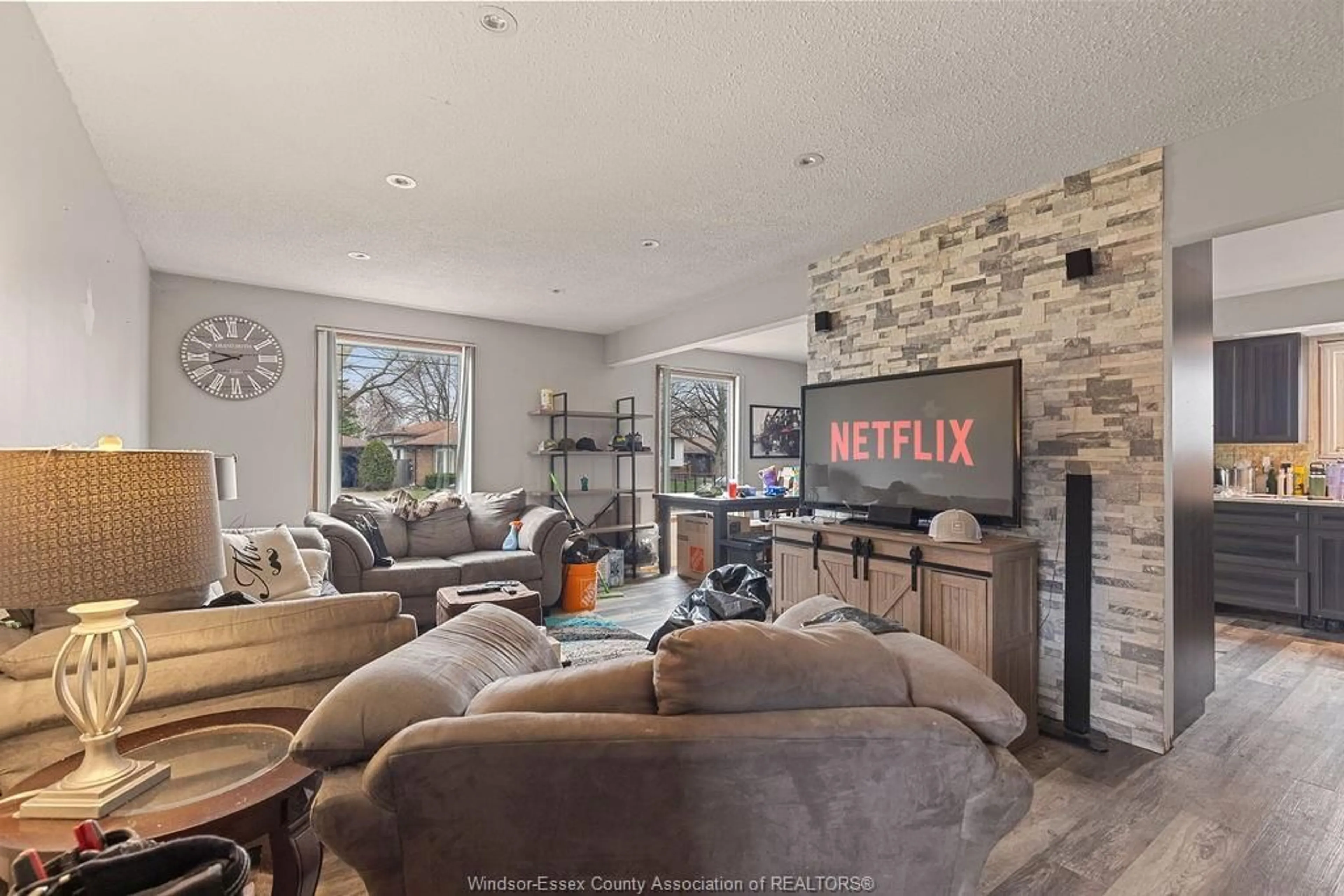 Living room with furniture, unknown for 3121 REGIS, Windsor Ontario N8R 1T7