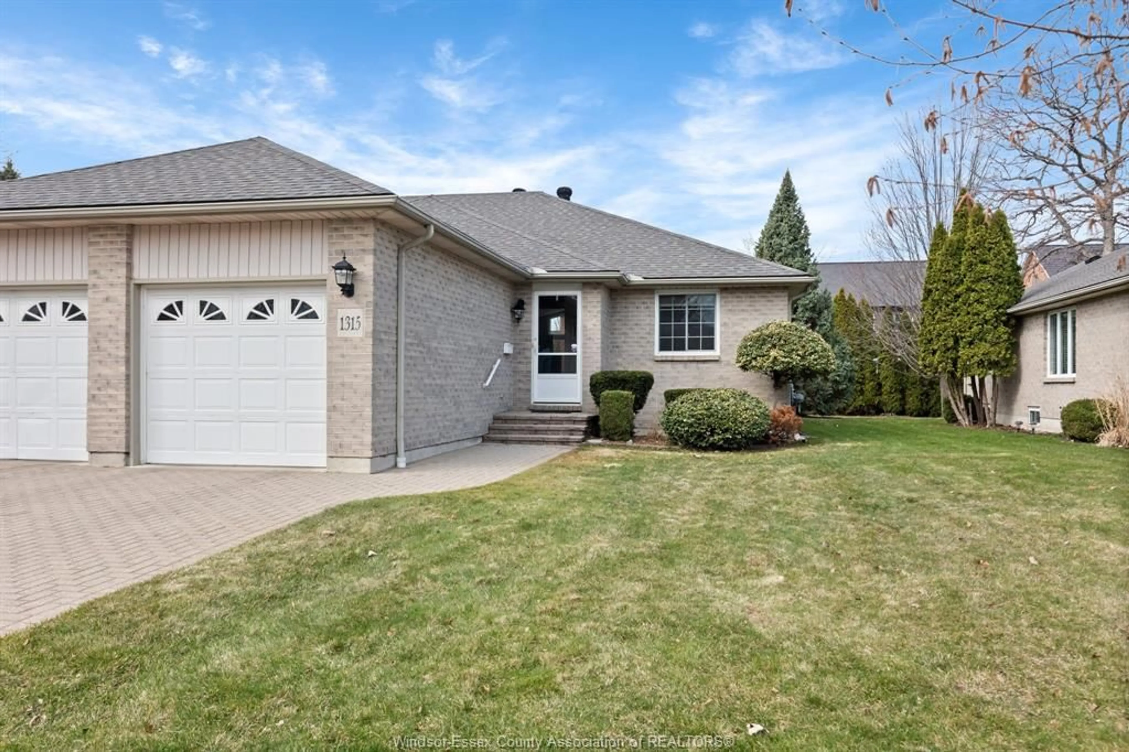 Home with brick exterior material, street for 1315 RENDEZVOUS, Windsor Ontario N8P 1K7