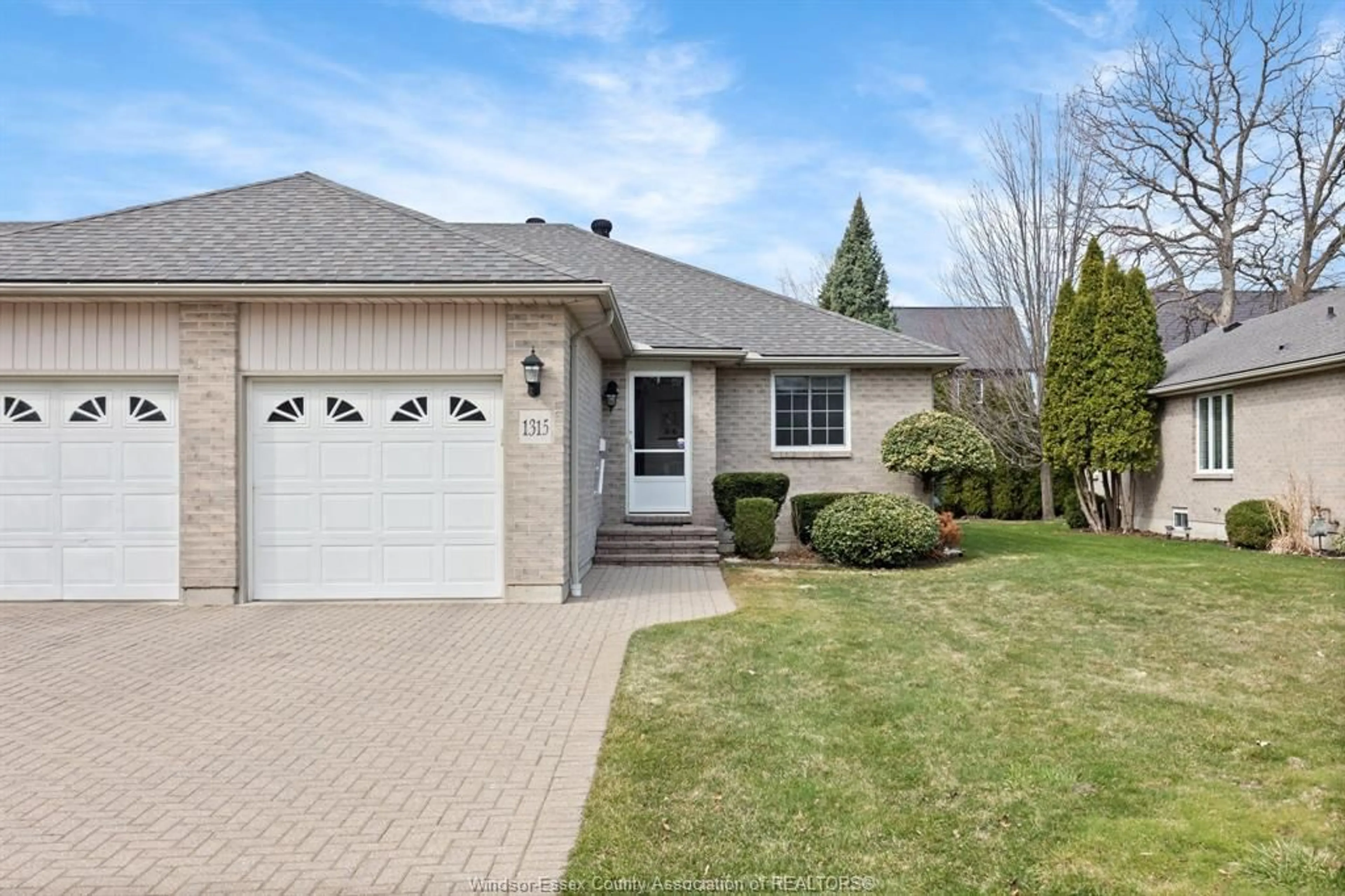 Home with brick exterior material, street for 1315 RENDEZVOUS, Windsor Ontario N8P 1K7