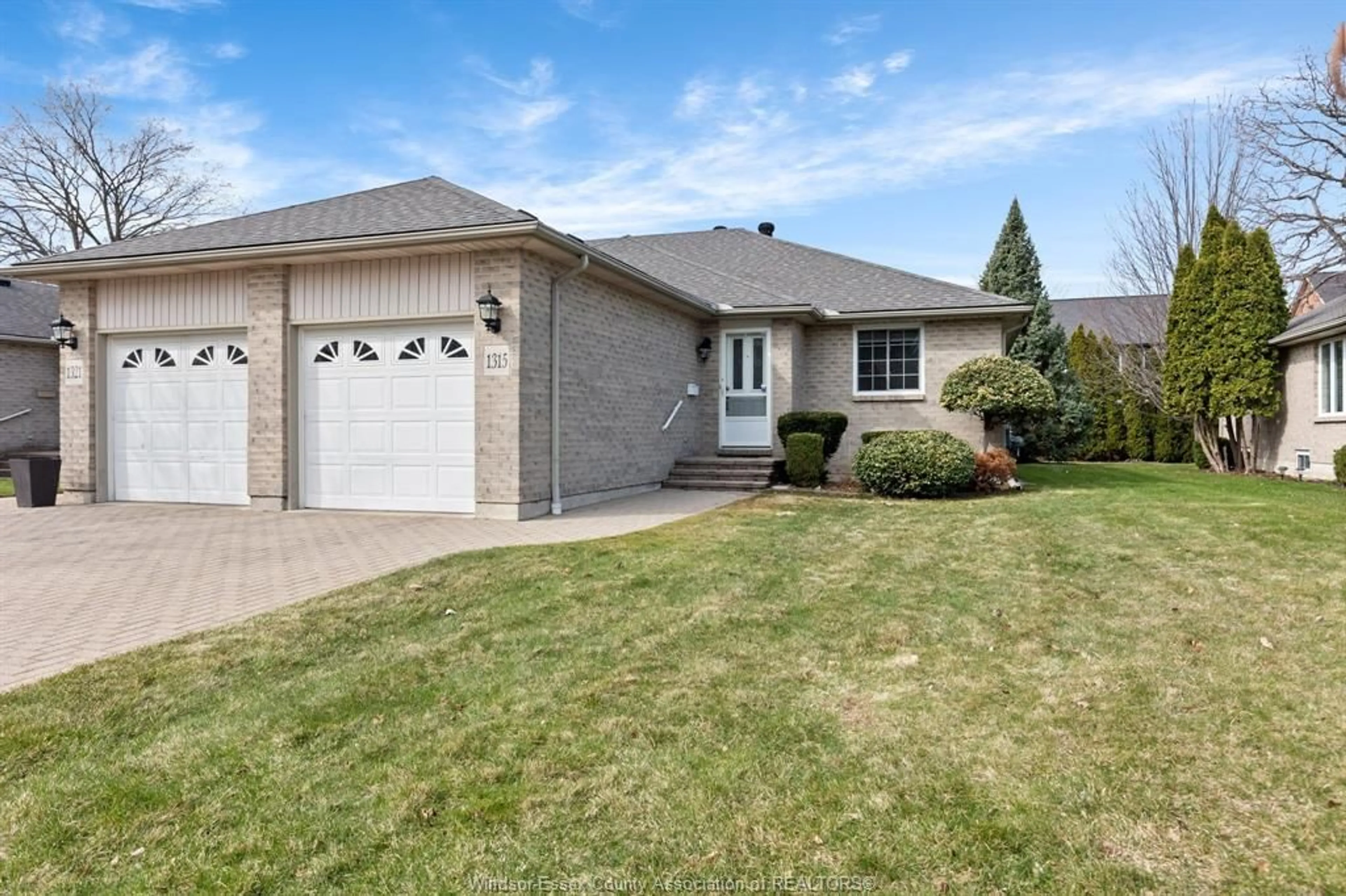 Home with brick exterior material, street for 1315 RENDEZVOUS, Windsor Ontario N8P 1K7