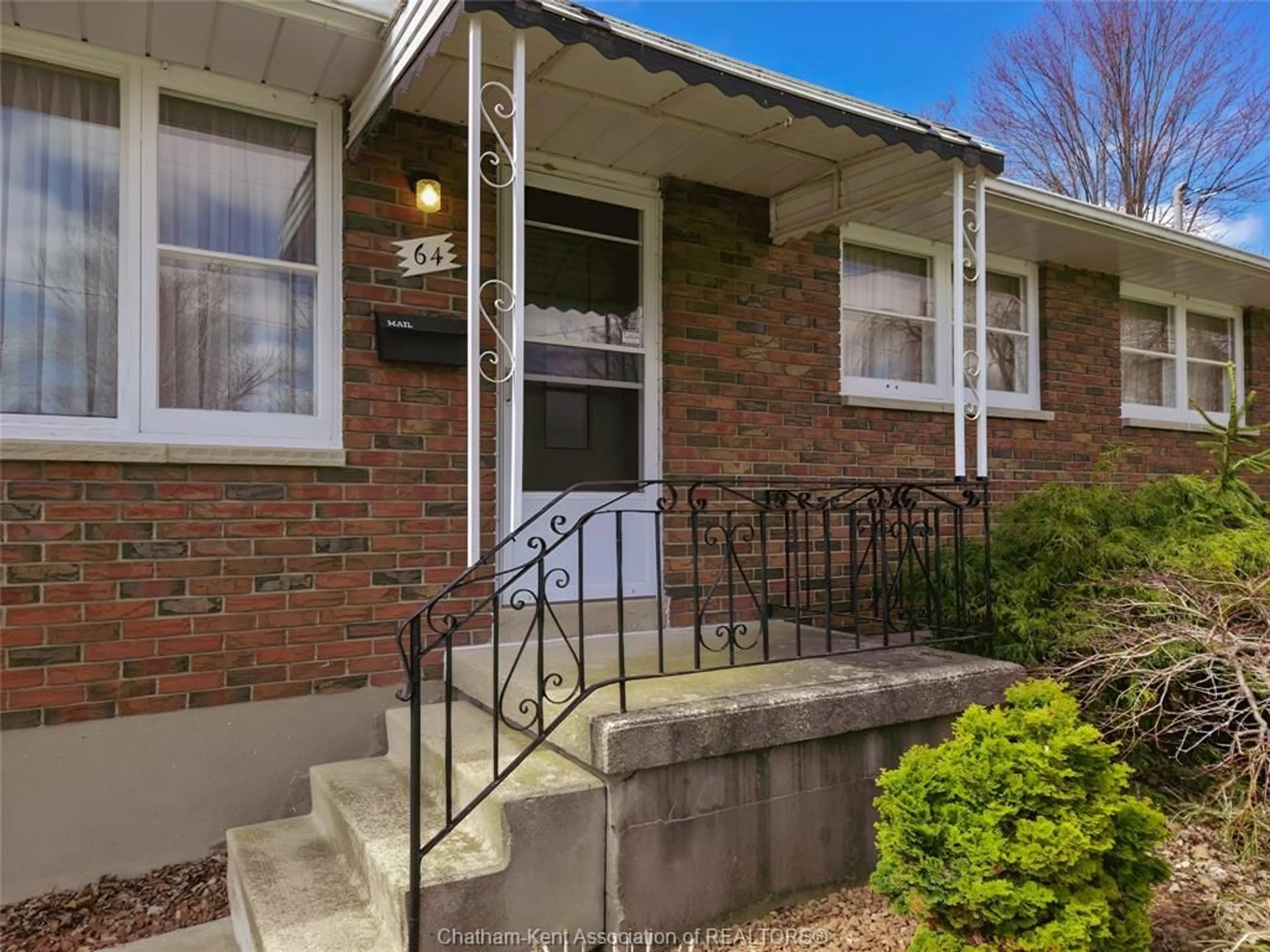 Home with brick exterior material, street for 64 COVERDALE St, Chatham Ontario N7L 2T9