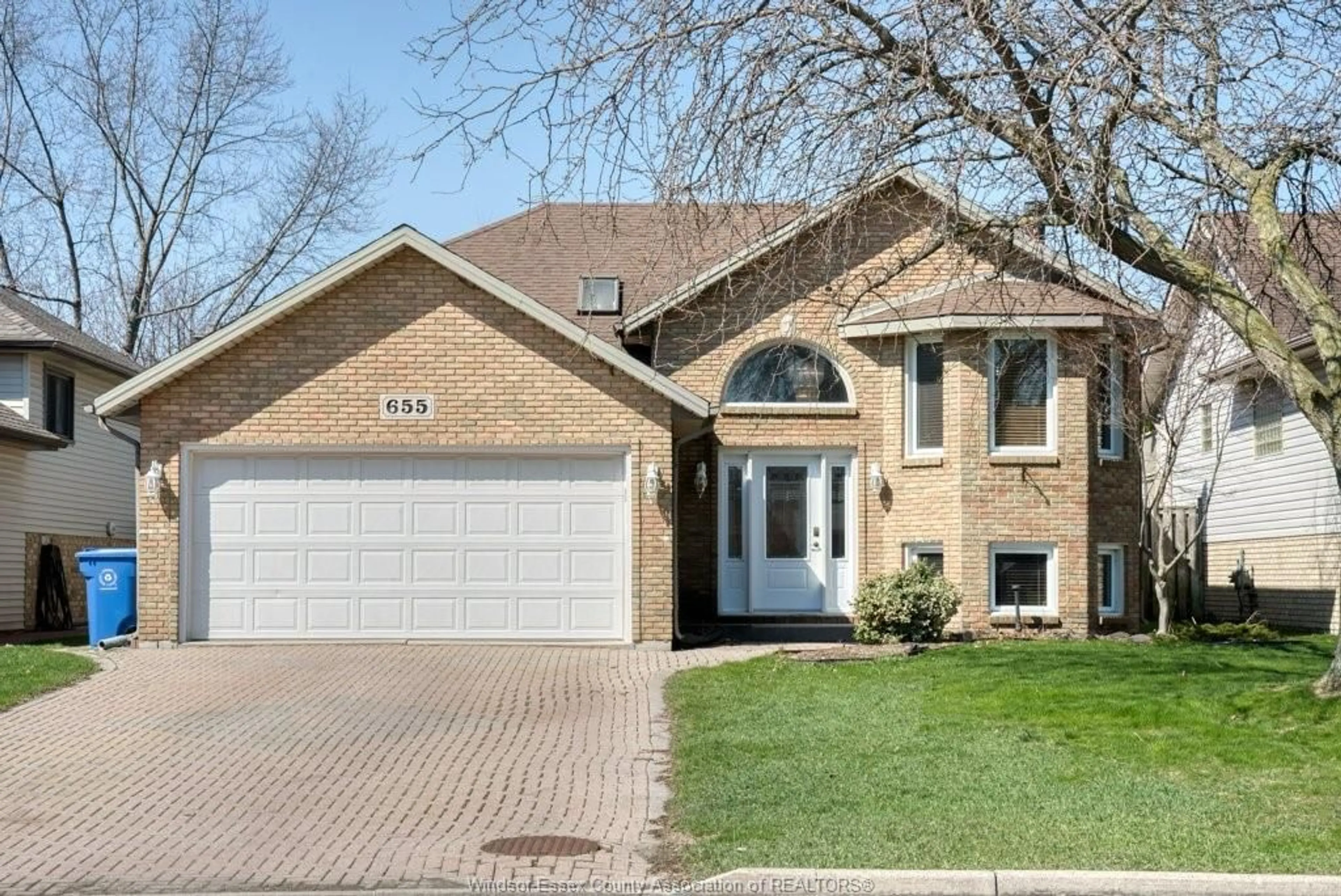 Home with brick exterior material, street for 655 Michael Dr, Tecumseh Ontario N8N 4N2