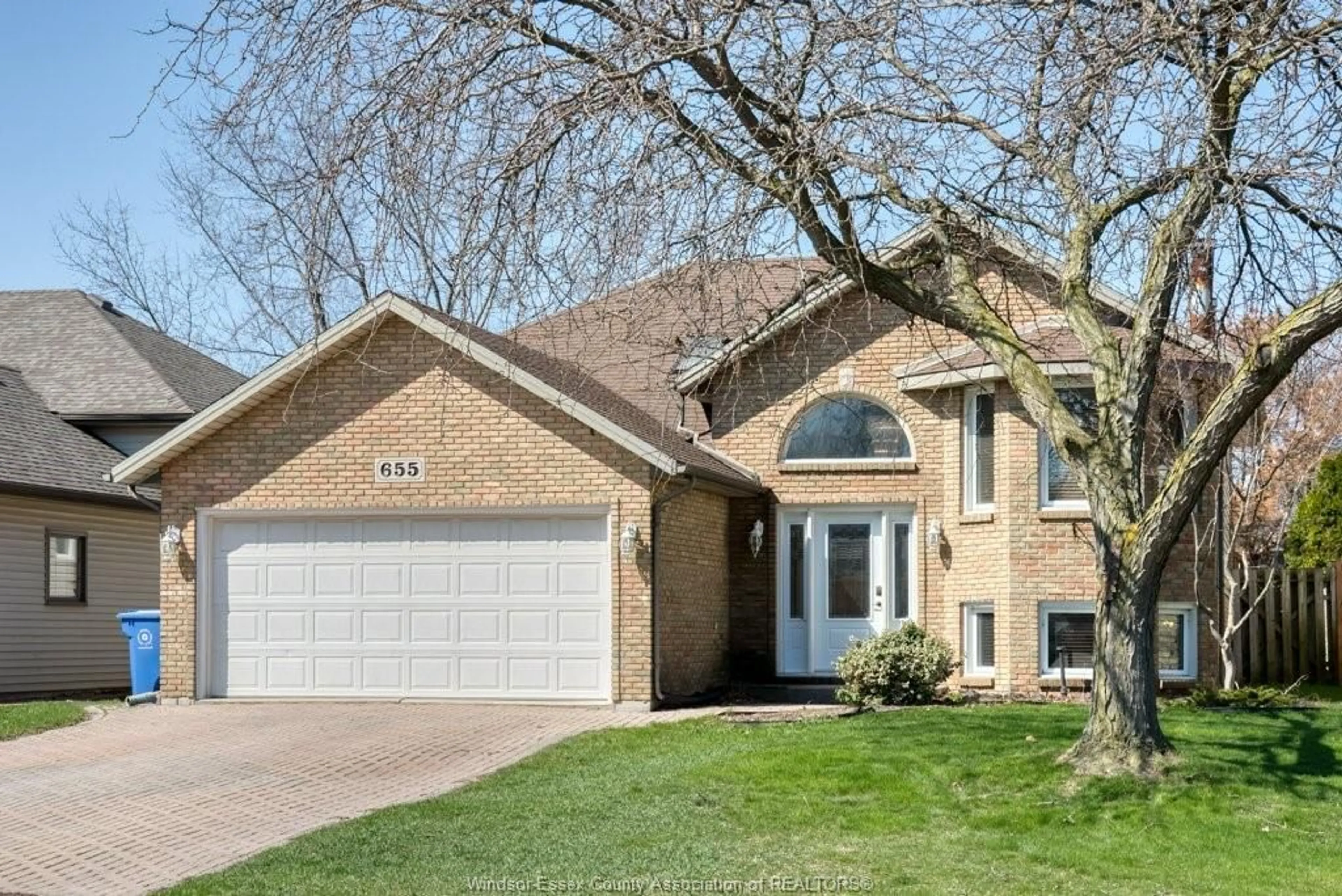 Home with brick exterior material, street for 655 Michael Dr, Tecumseh Ontario N8N 4N2