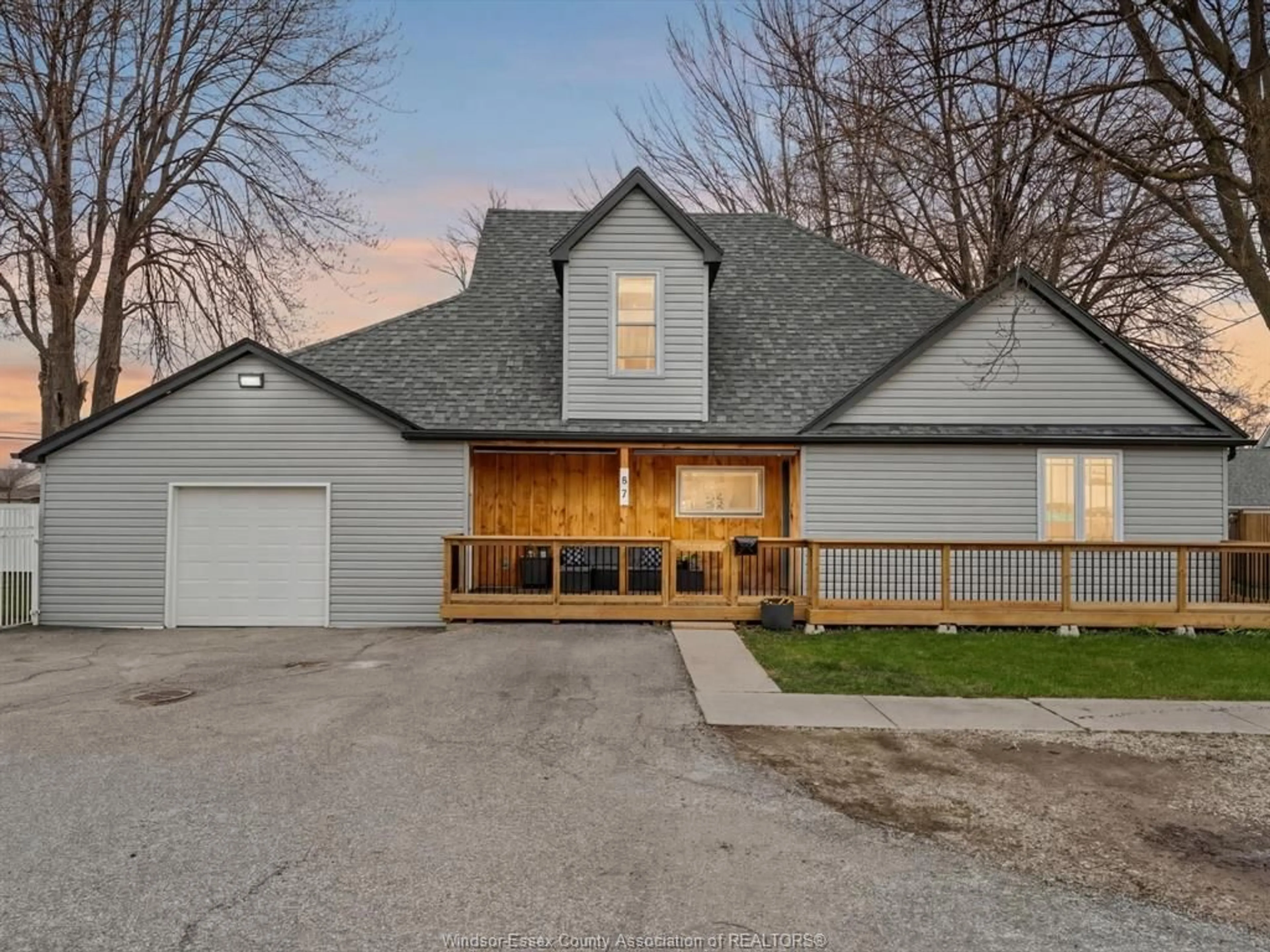 Home with vinyl exterior material, street for 97 STATION St, Essex Ontario N8M 2S6