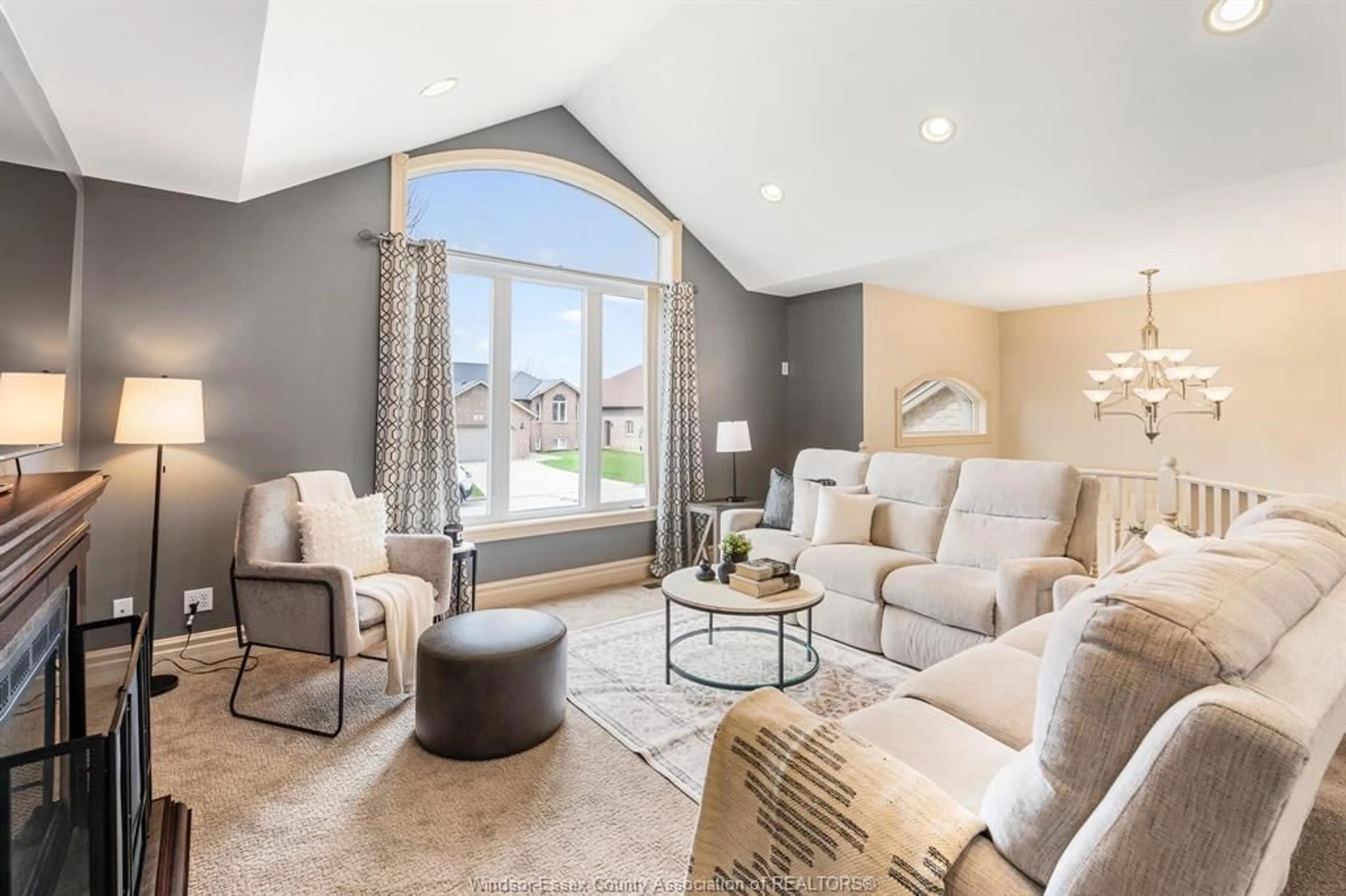 Living room with furniture, unknown for 7 Beniuk Crt, Leamington Ontario N8H 5K9