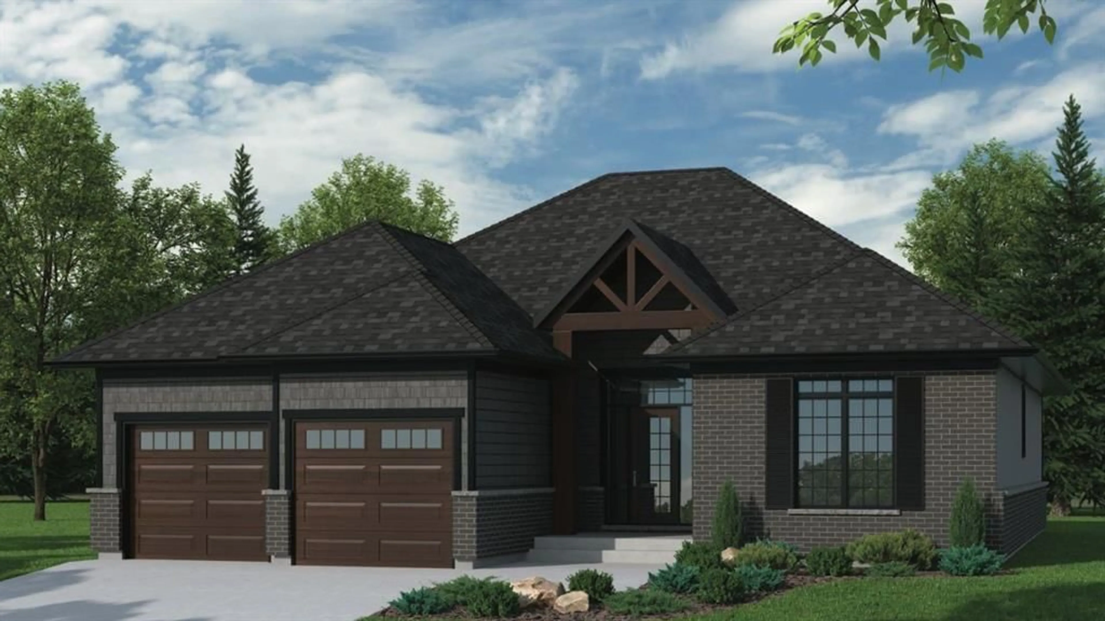 Home with brick exterior material, street for 61 EAST GLEN Dr, Lambton Shores Ontario N0M 1B0