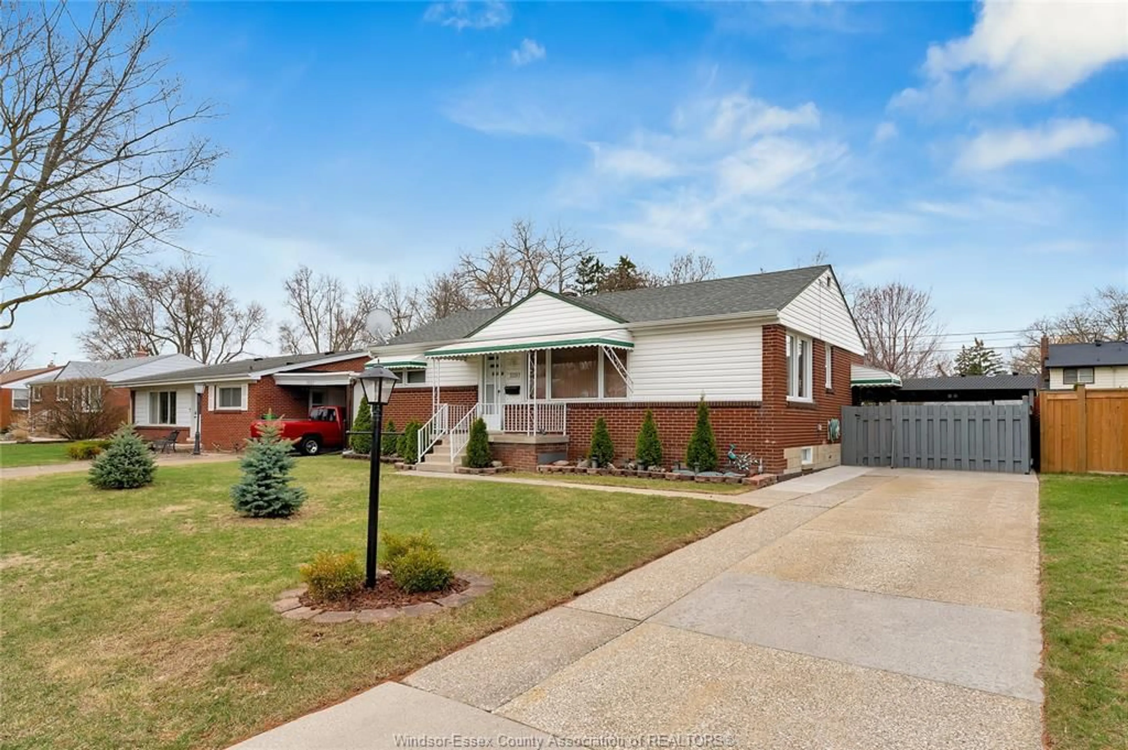 Home with brick exterior material, street for 3519 ROCKWELL Blvd, Windsor Ontario N9E 2B1