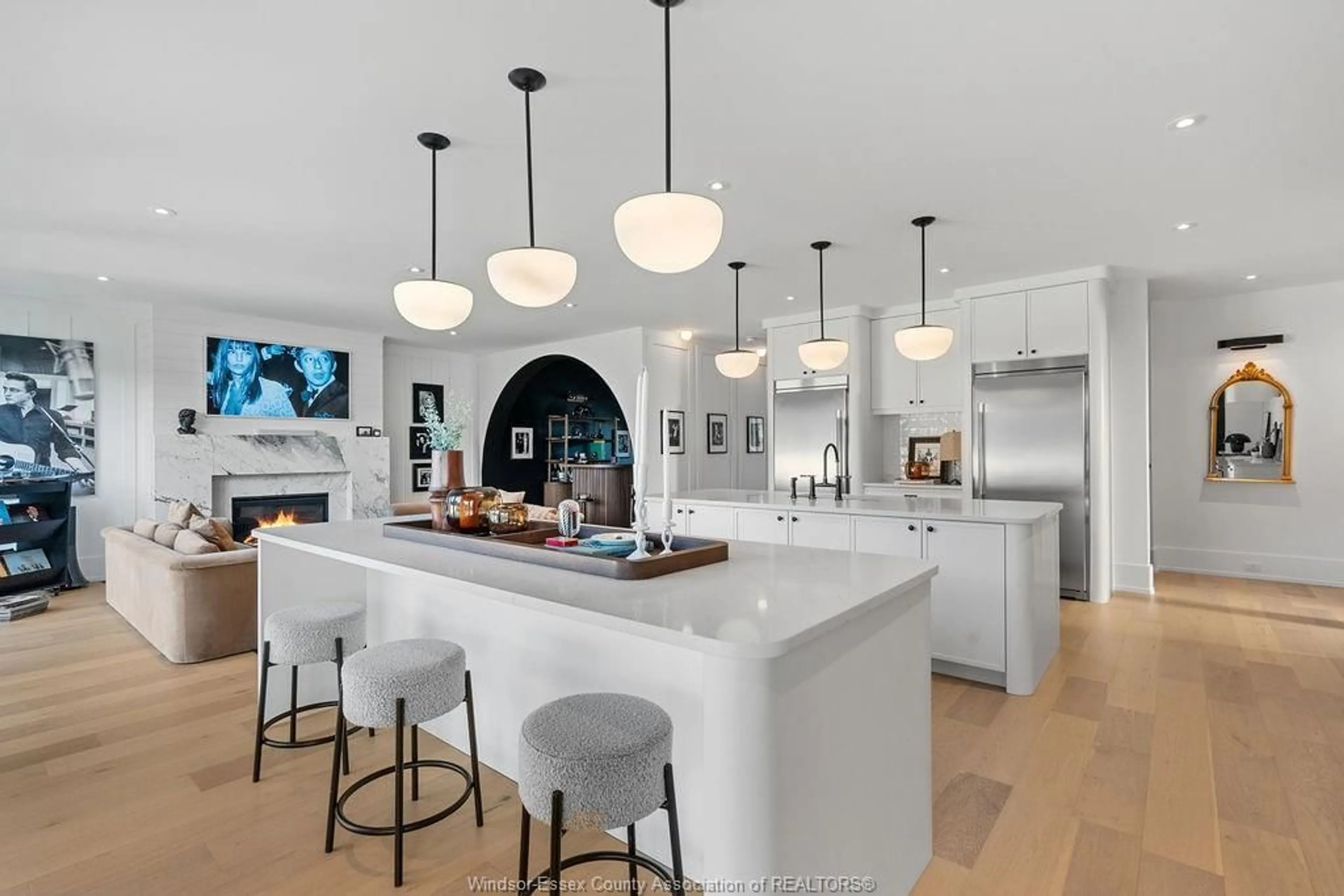 Contemporary kitchen, ceramic/tile floor for 1680 Orford Rd #16, LaSalle Ontario N9J 1X1