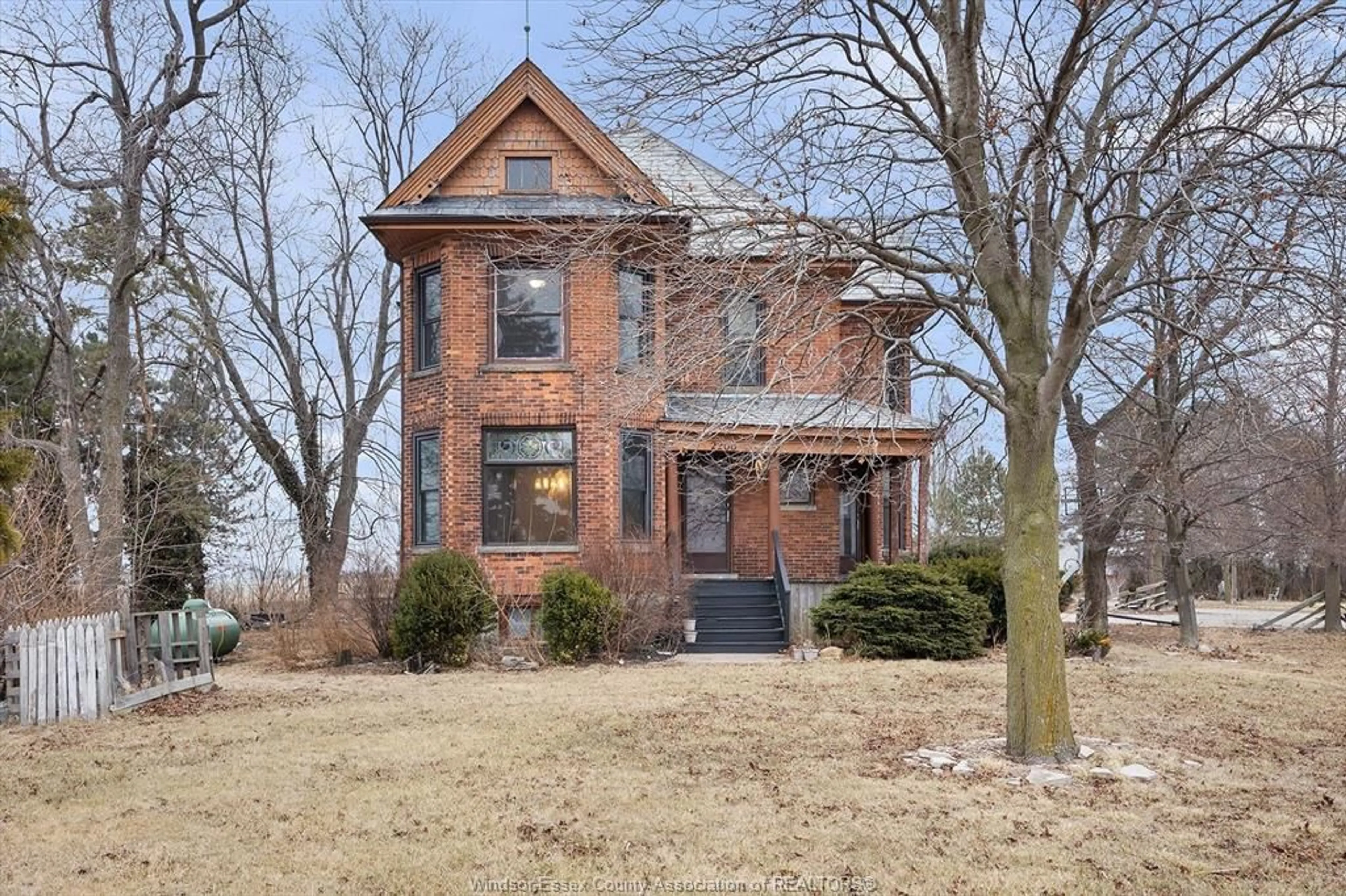 Home with brick exterior material, street for 2200 Gracey Sideroad, Lakeshore Ontario N0P 2L0