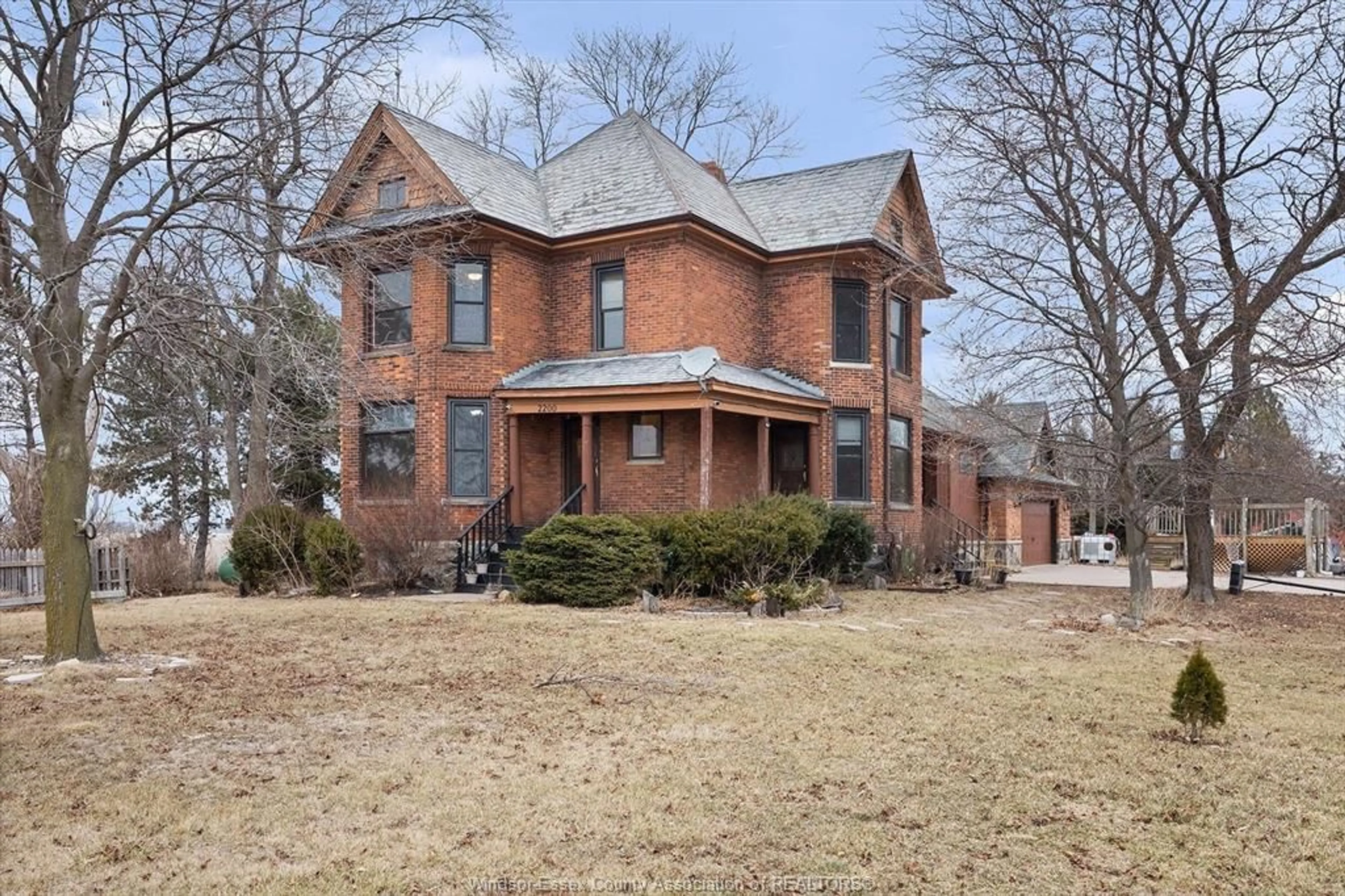 Home with brick exterior material, street for 2200 Gracey Sideroad, Lakeshore Ontario N0P 2L0