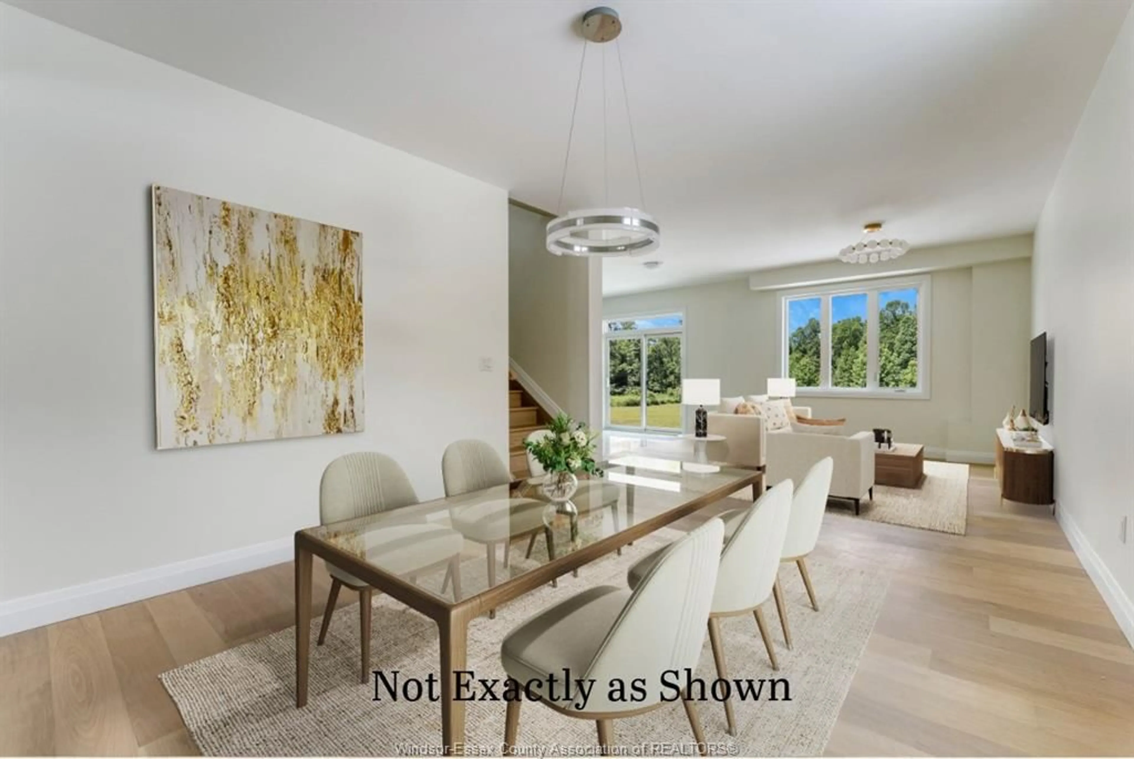 Dining room, floor is not visible for LOT 13 JOHN ROSS Crt, Windsor Ontario N8W 0B5