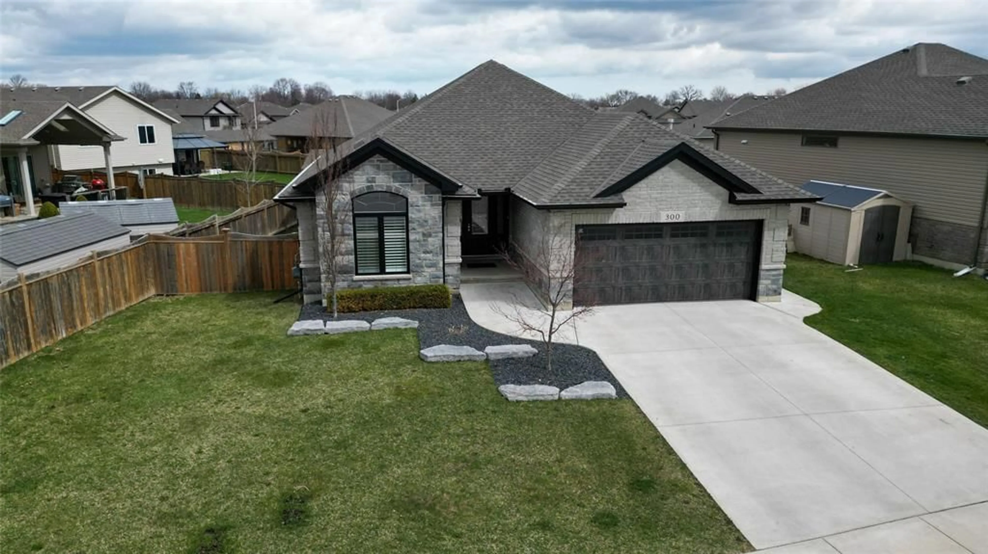 Home with brick exterior material, street for 300 Lexington Blvd, St Clair Ontario N0N 1G0