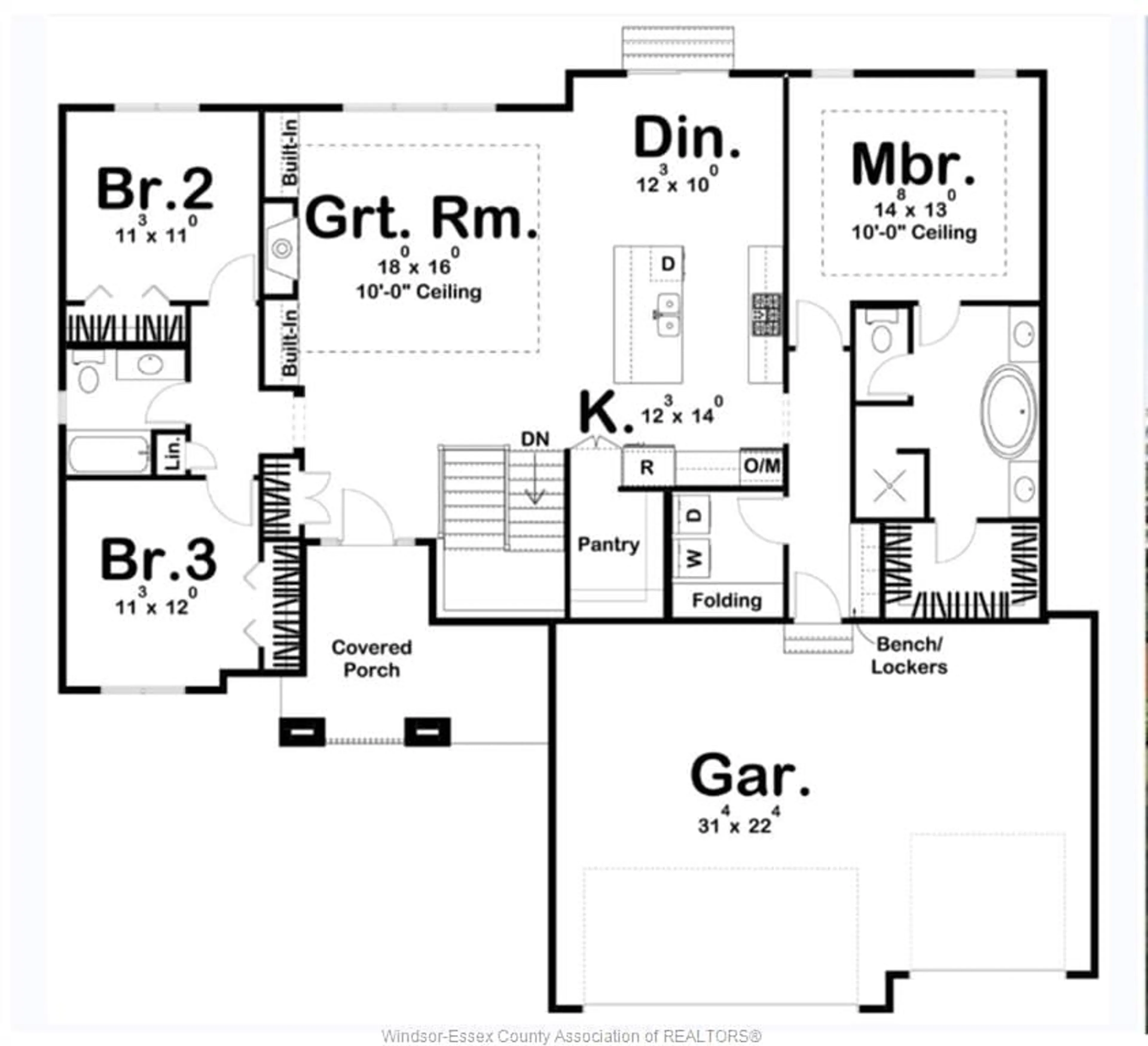 Floor plan for 6 SUNNINGDALE Dr, Leamington Ontario N8H 0C5