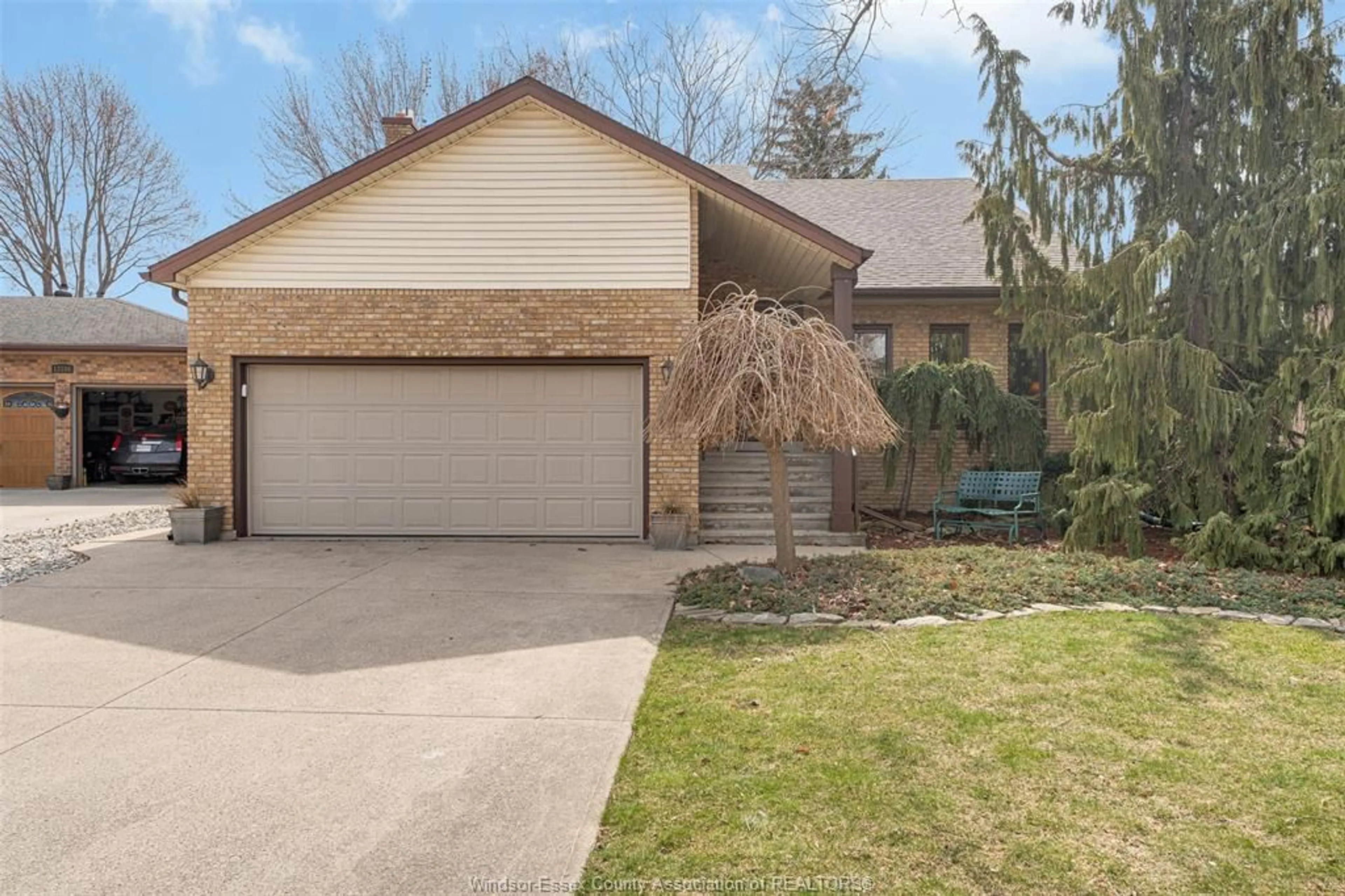 Home with brick exterior material, street for 13185 SALICH Crt, Tecumseh Ontario N8N 4J6