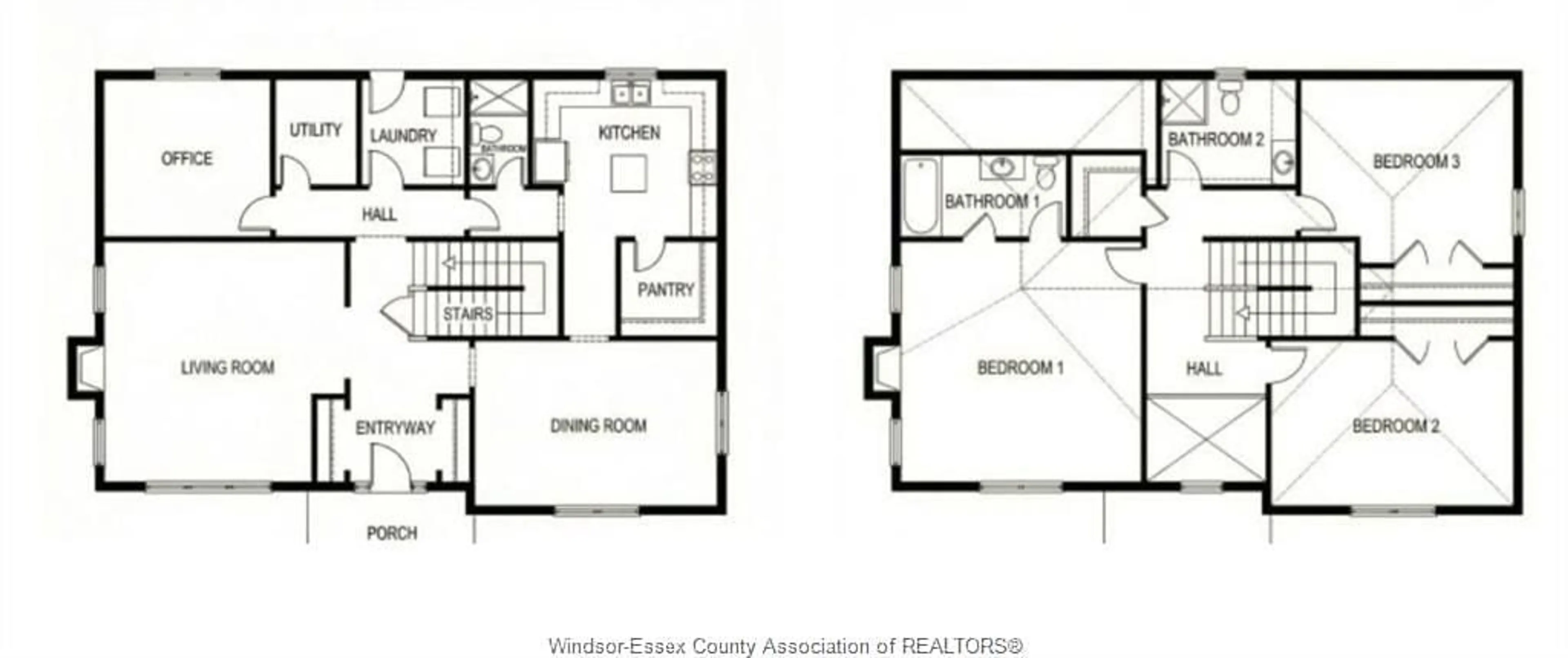 Floor plan for LOT 1 BARRY, Tecumseh Ontario N8N 1E1