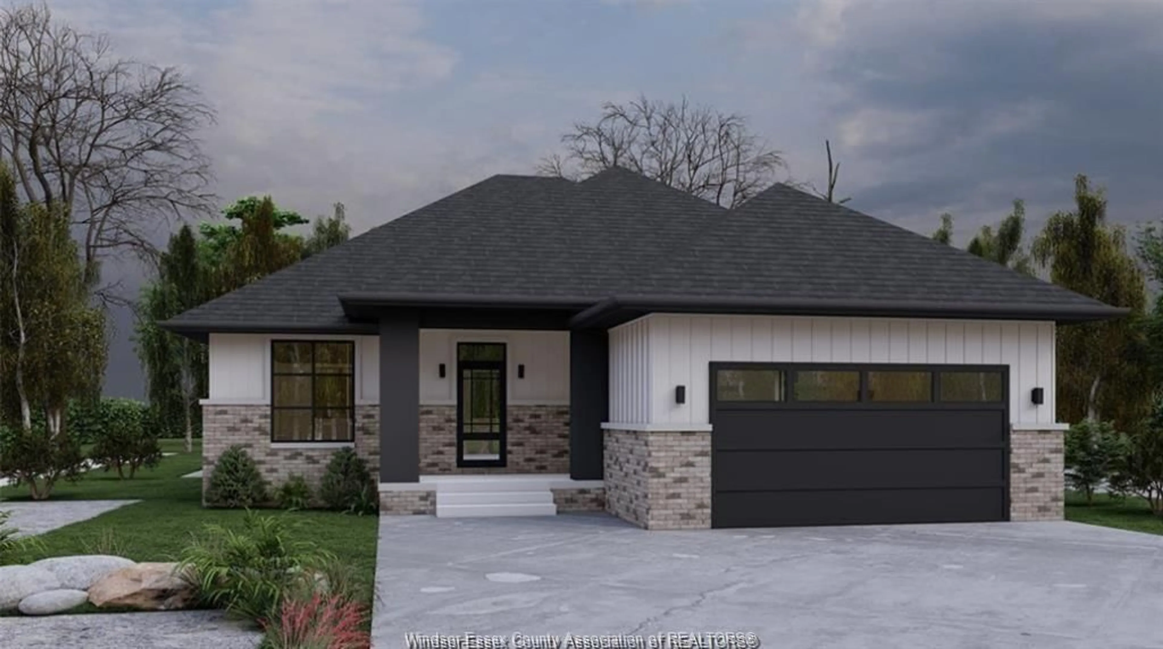 Home with brick exterior material, street for 161 WHELAN Ave, Amherstburg Ontario N9V 0A9