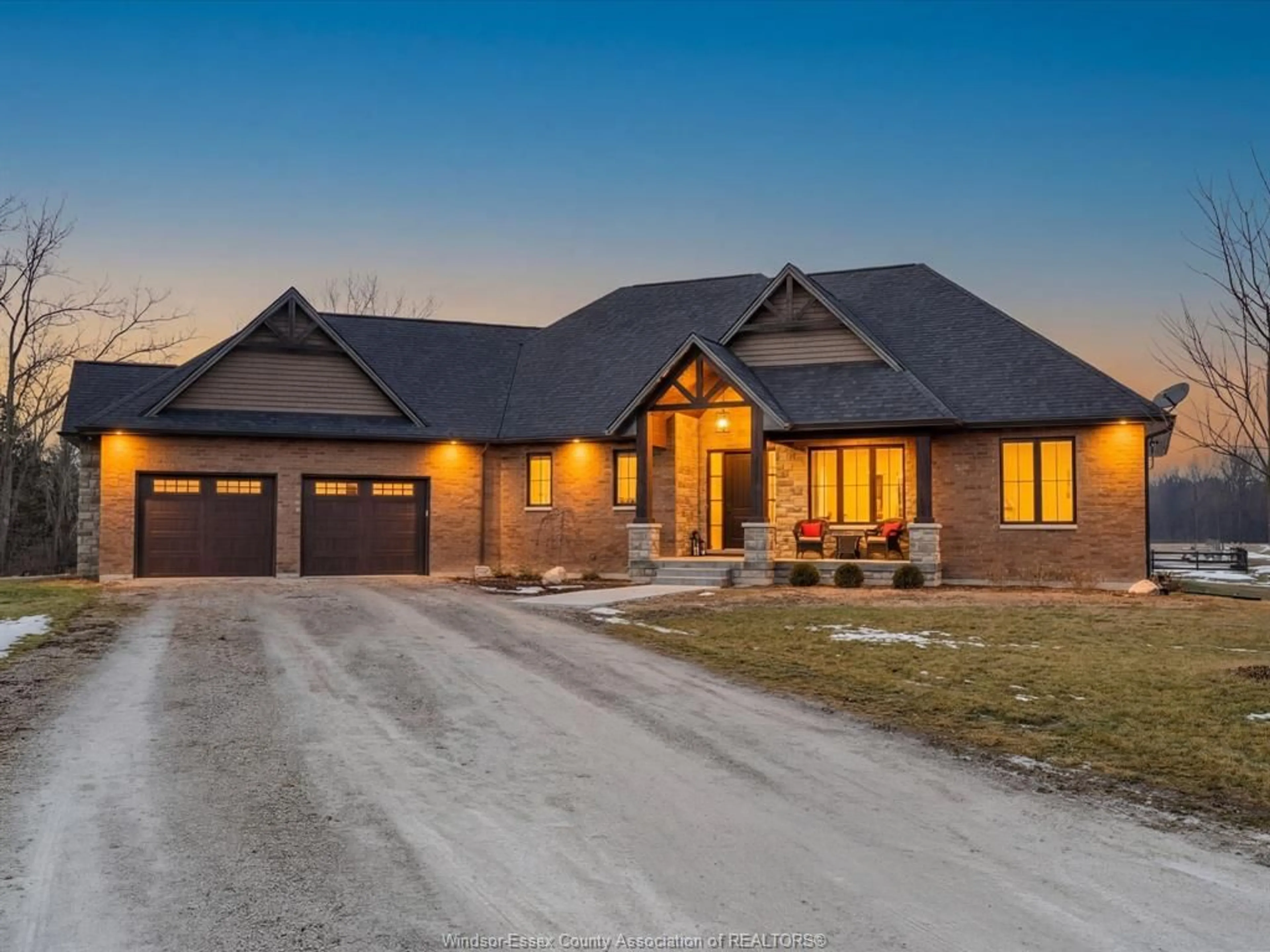 Home with brick exterior material, street for 4940 4TH CONCESSION Rd, Harrow Ontario N0R 1G0