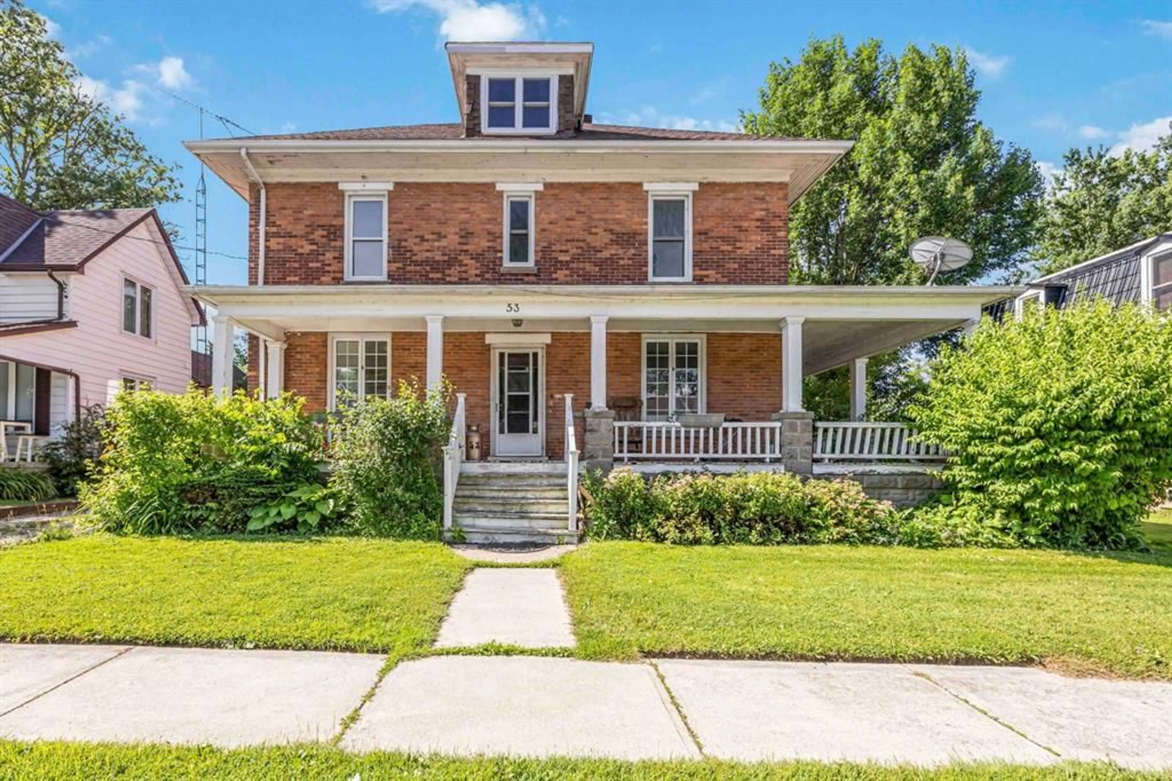 Home with brick exterior material, street for 53 Main St, St Clair Ontario N0N 1H0