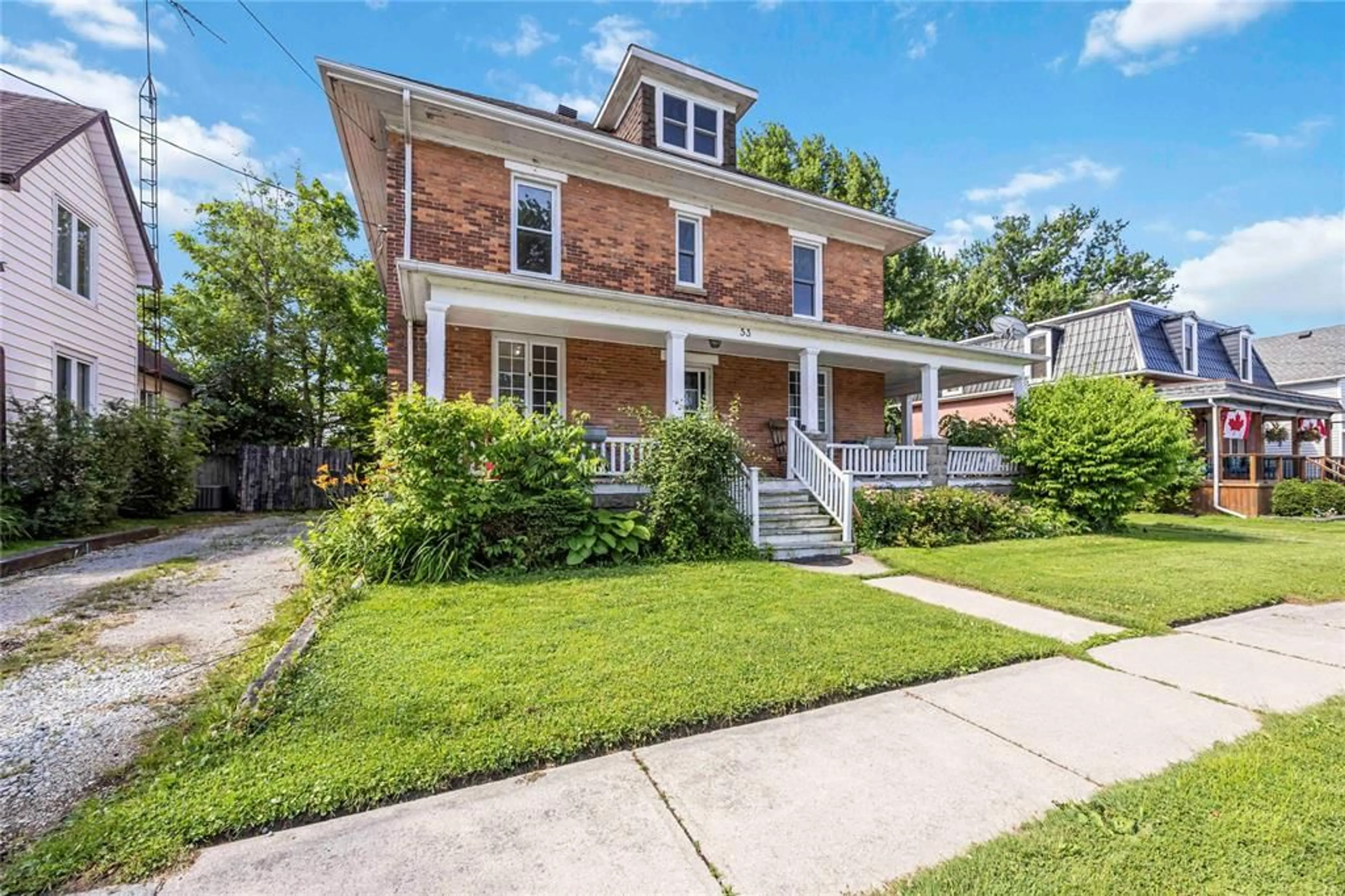 Home with brick exterior material, street for 53 Main St, St Clair Ontario N0N 1H0