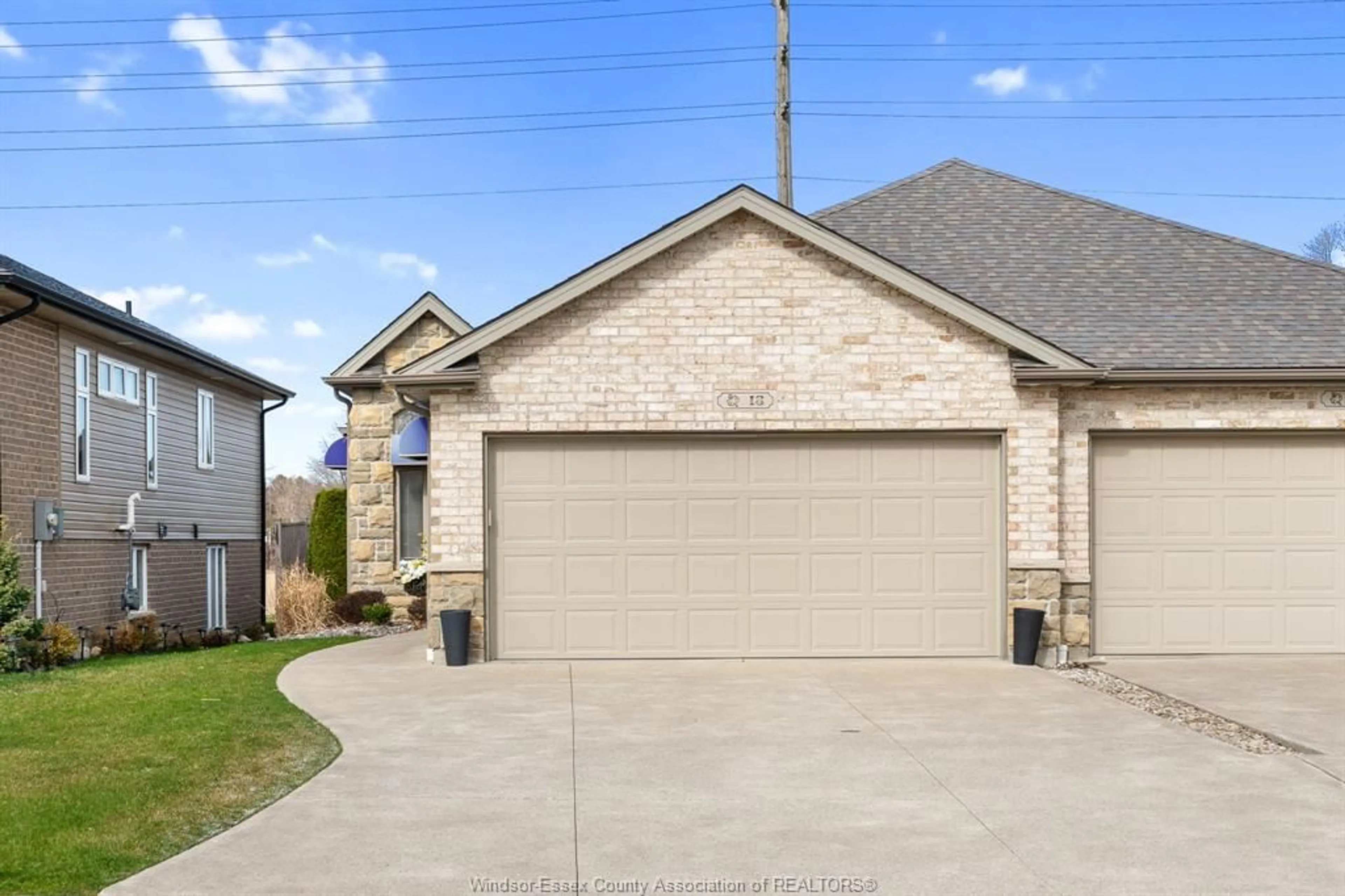 Home with brick exterior material, street for 18 Hazel Cres, Kingsville Ontario N9Y 0A8