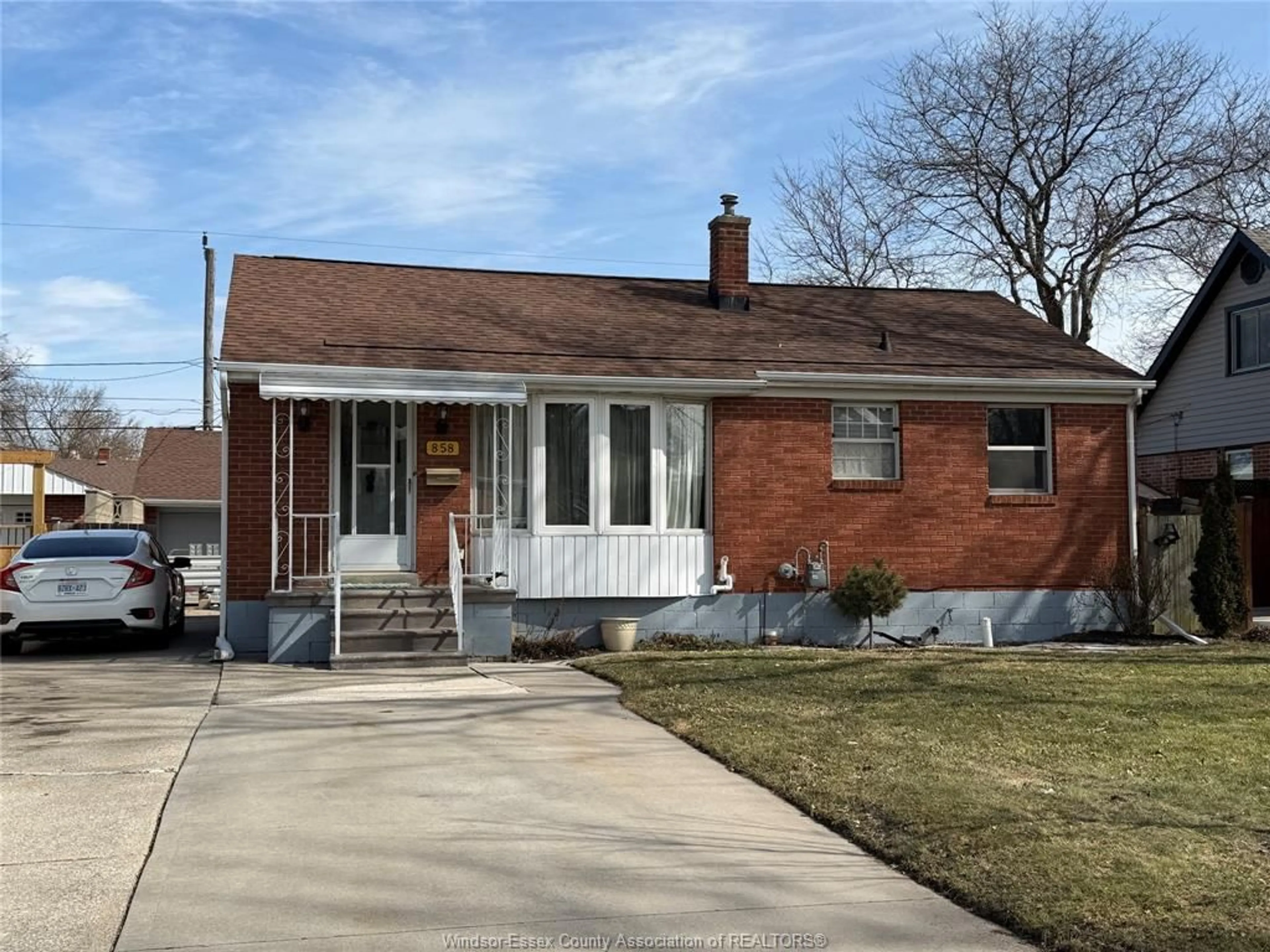 Home with brick exterior material, street for 858 LAPORTE, Windsor Ontario N8S 3R4