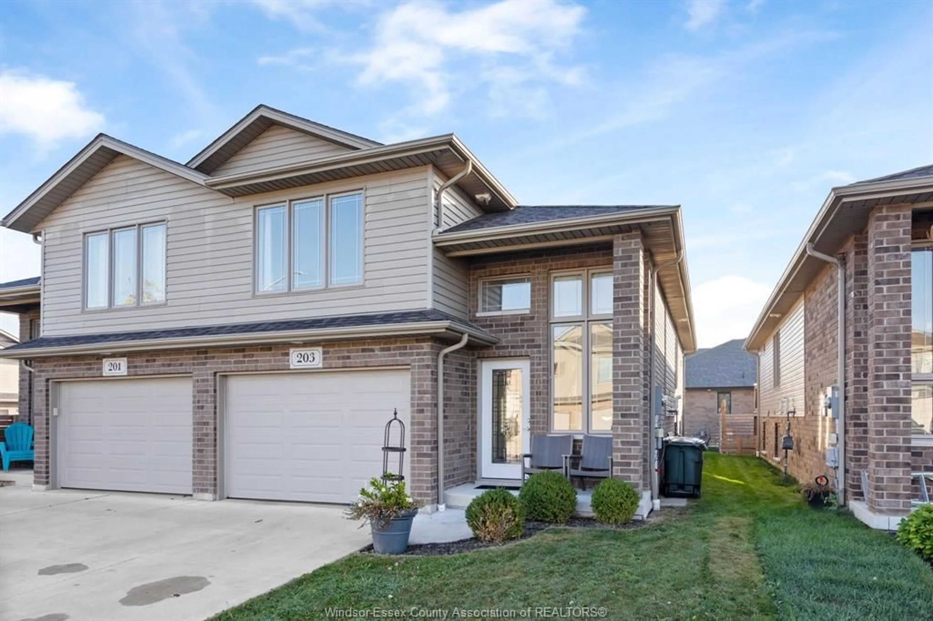 Home with brick exterior material, street for 203 ADAMS, Amherstburg Ontario N9V 0B2