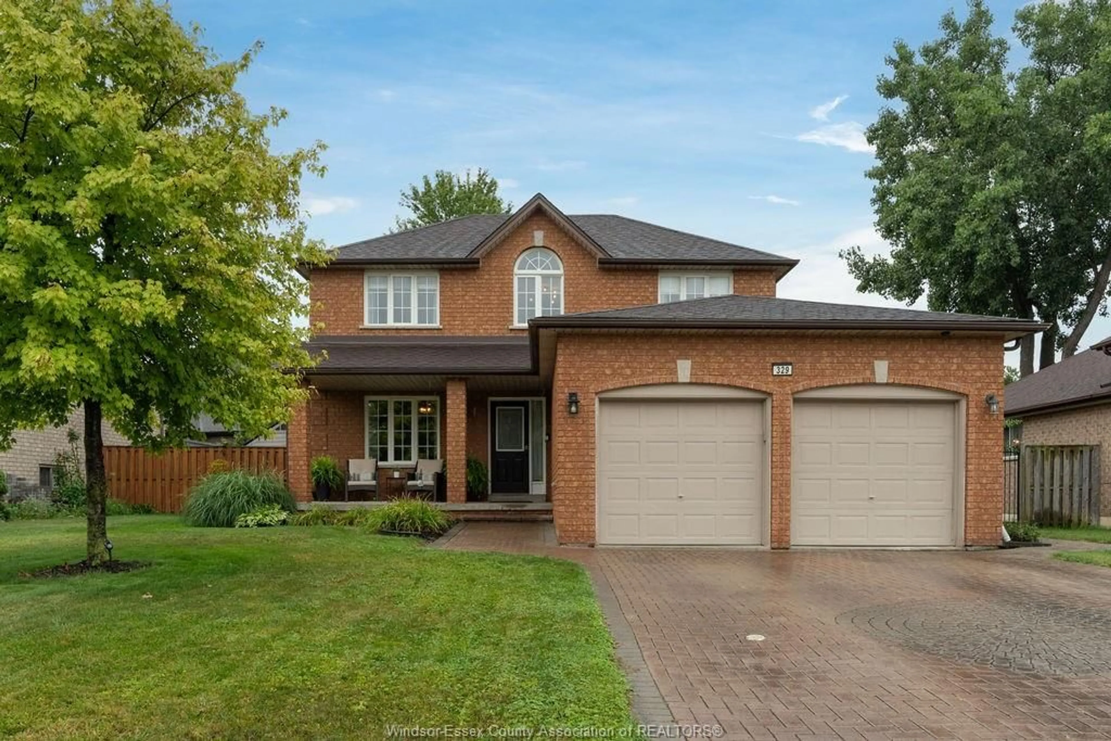 Home with brick exterior material, street for 329 GERALDINE Cres, Windsor Ontario N9E 4R7