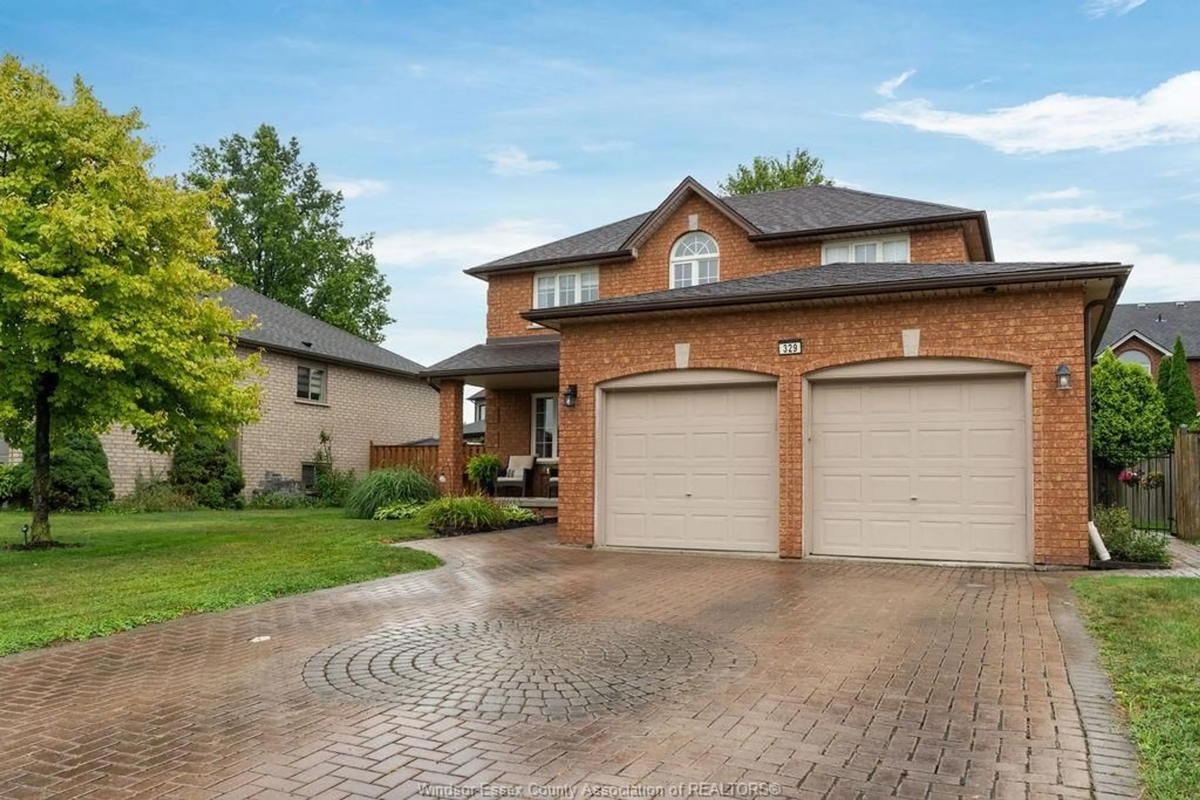 Home with brick exterior material, street for 329 GERALDINE Cres, Windsor Ontario N9E 4R7