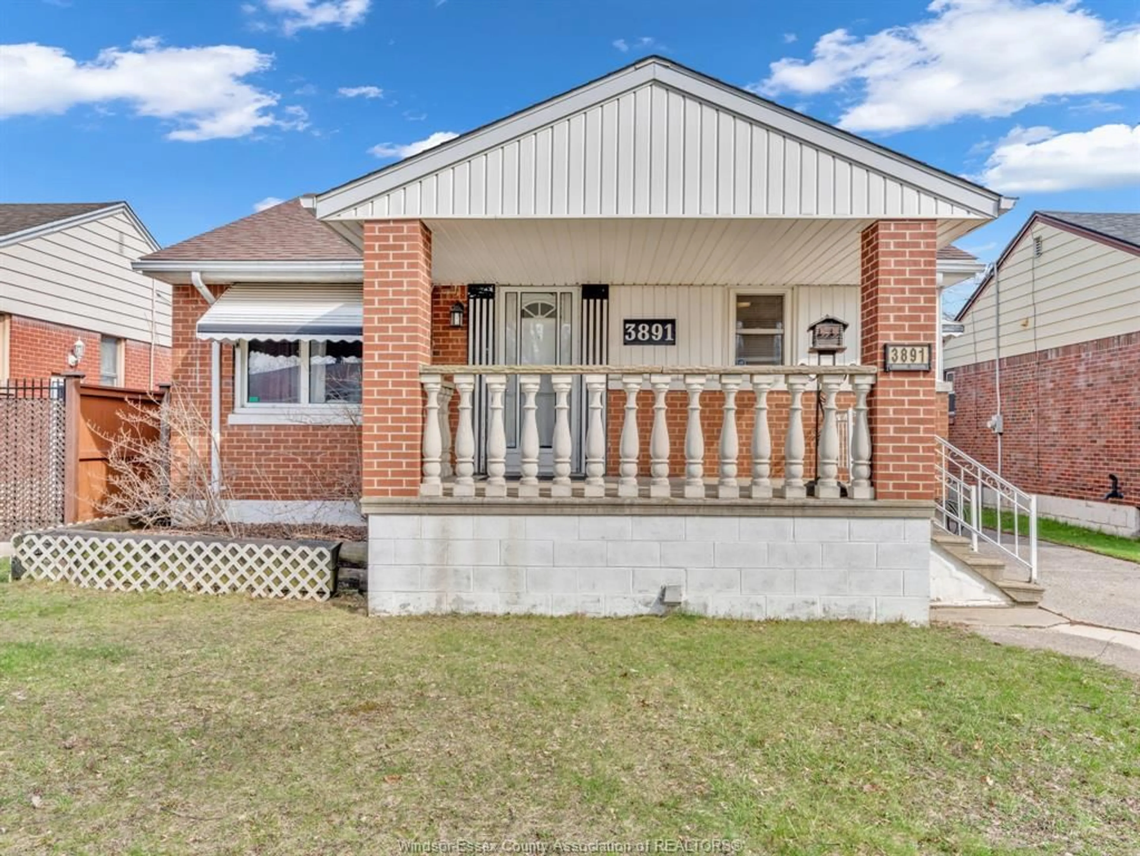 Home with brick exterior material, street for 3891 VAUGHAN St, Windsor Ontario N9C 1Z6