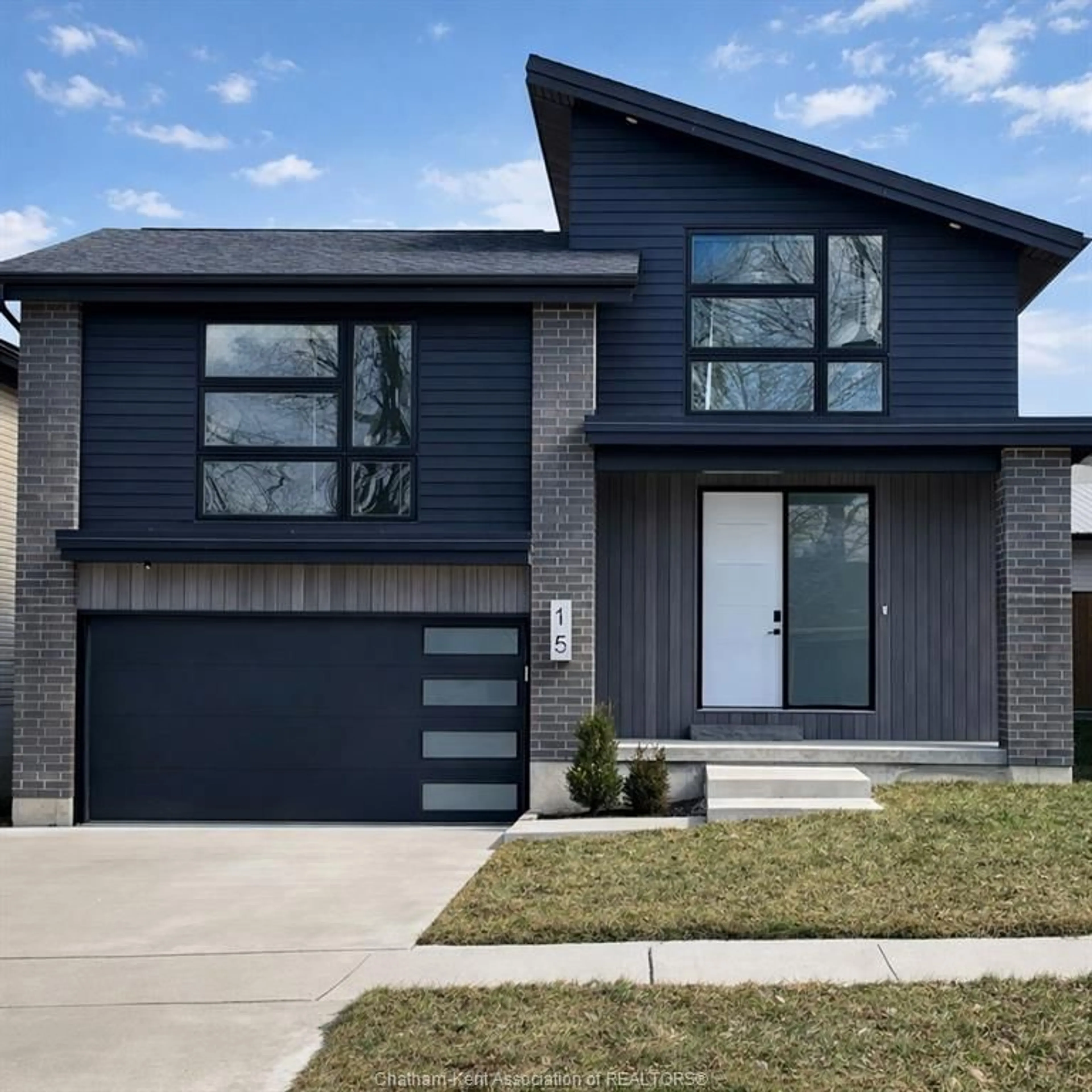 Home with brick exterior material, street for 15 Churchill Park Rd, Chatham Ontario N7M 6M2