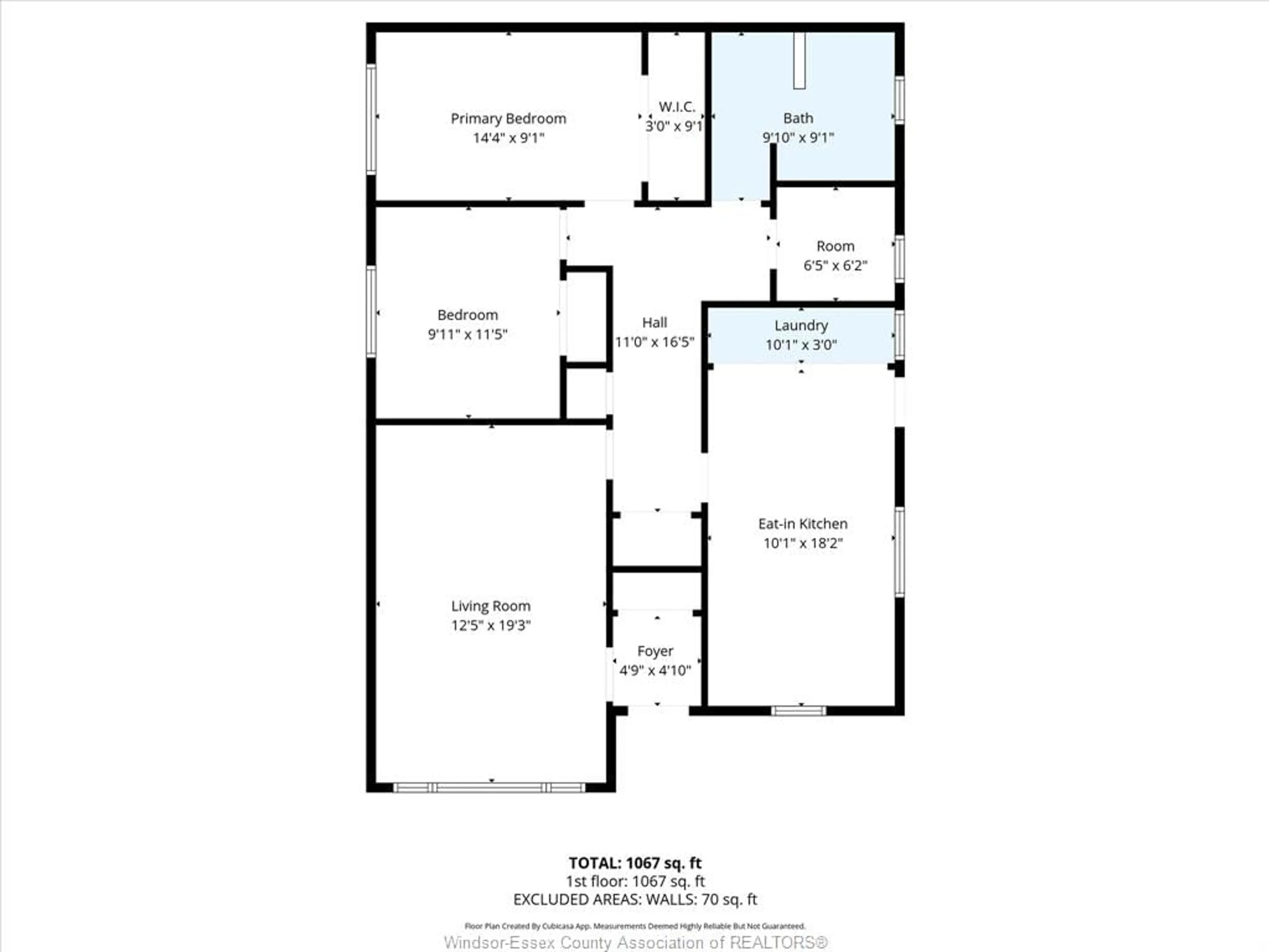 Floor plan for 705 Optimist St, Belle River Ontario N8L 0J6