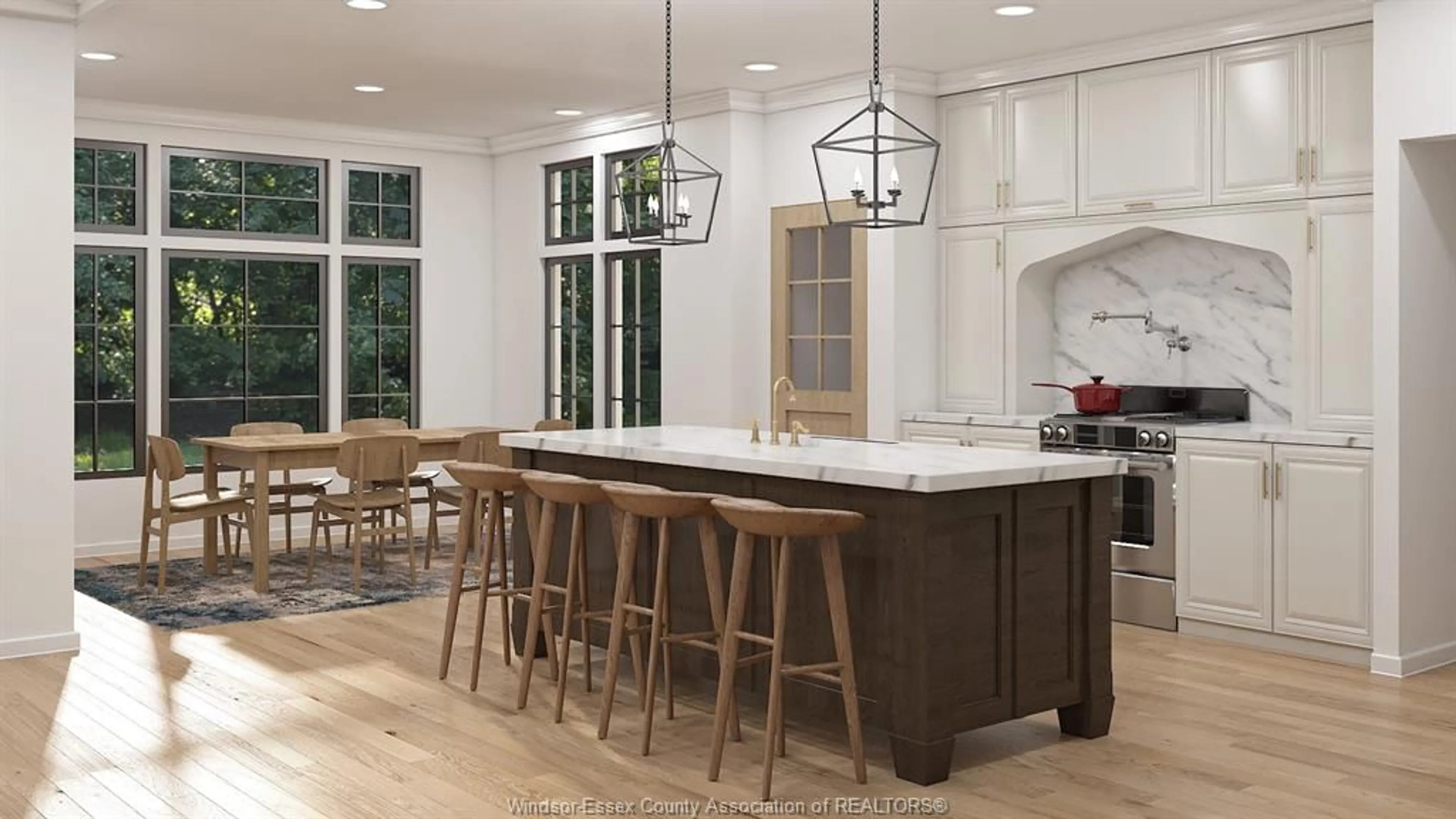 Open concept kitchen, unknown for 3505 OKE St, LaSalle Ontario N9J 0E5