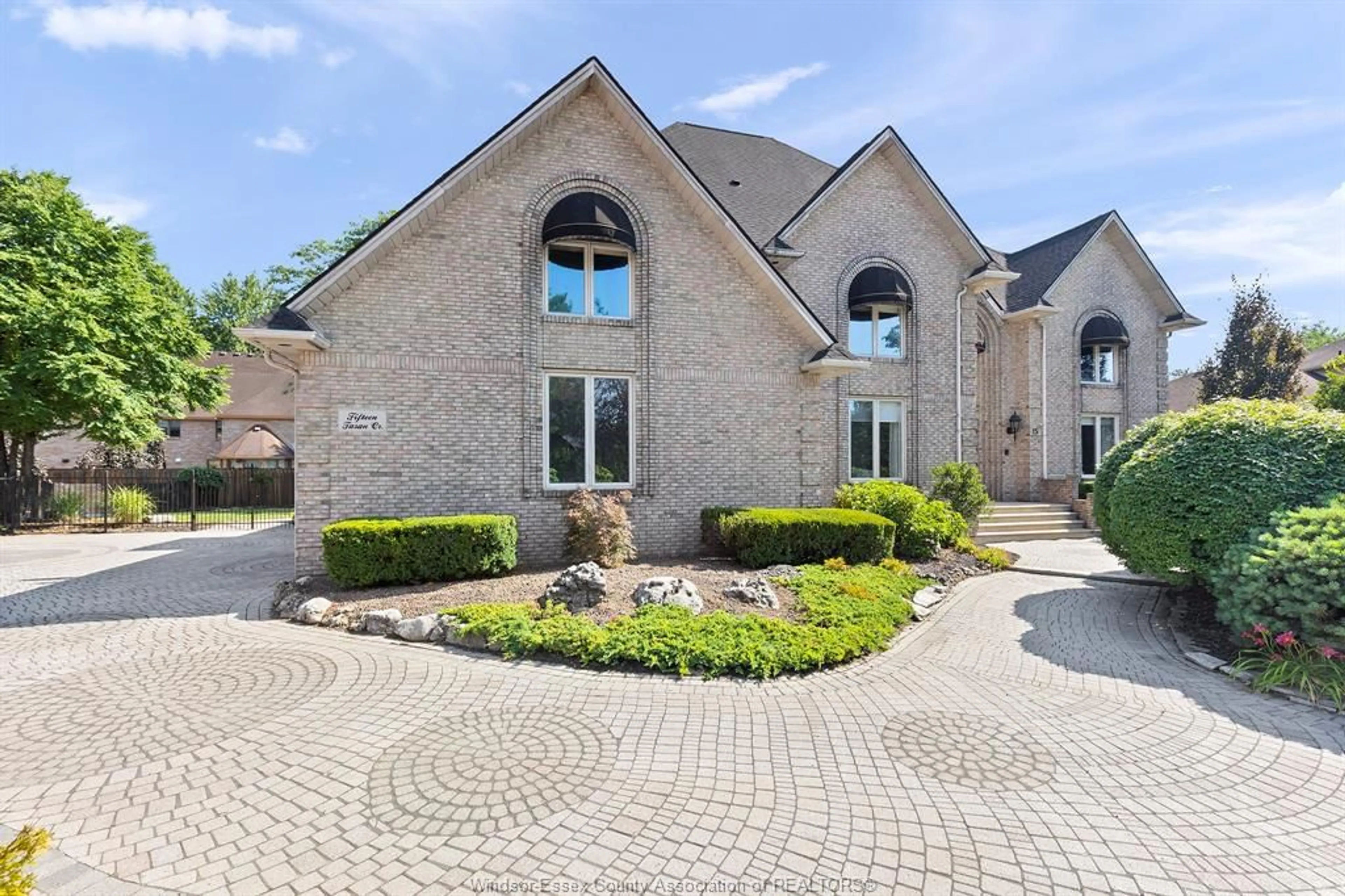 Home with brick exterior material, street for 15 Fasan Cres, Tecumseh Ontario N8N 4L1